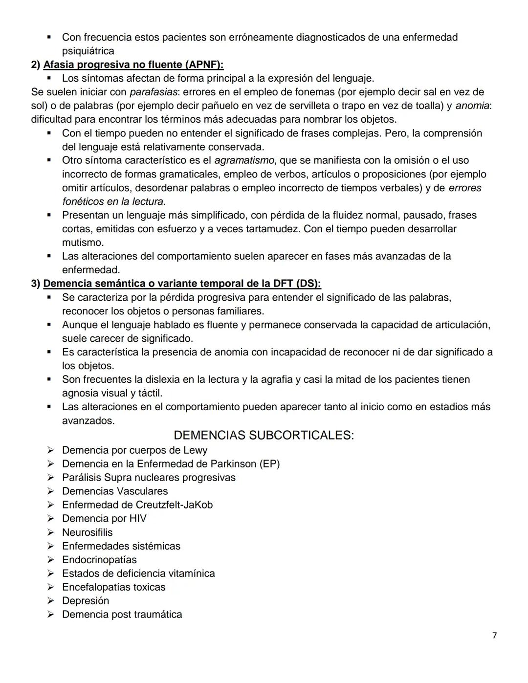 # SUPER RESUMEN: DEMENCIAS
* Demencias/Deterioro Cognitivo (DCL)
DEMENCIA: El deterioro progresivo de las FUNCIONES COGNITIVAS y como co