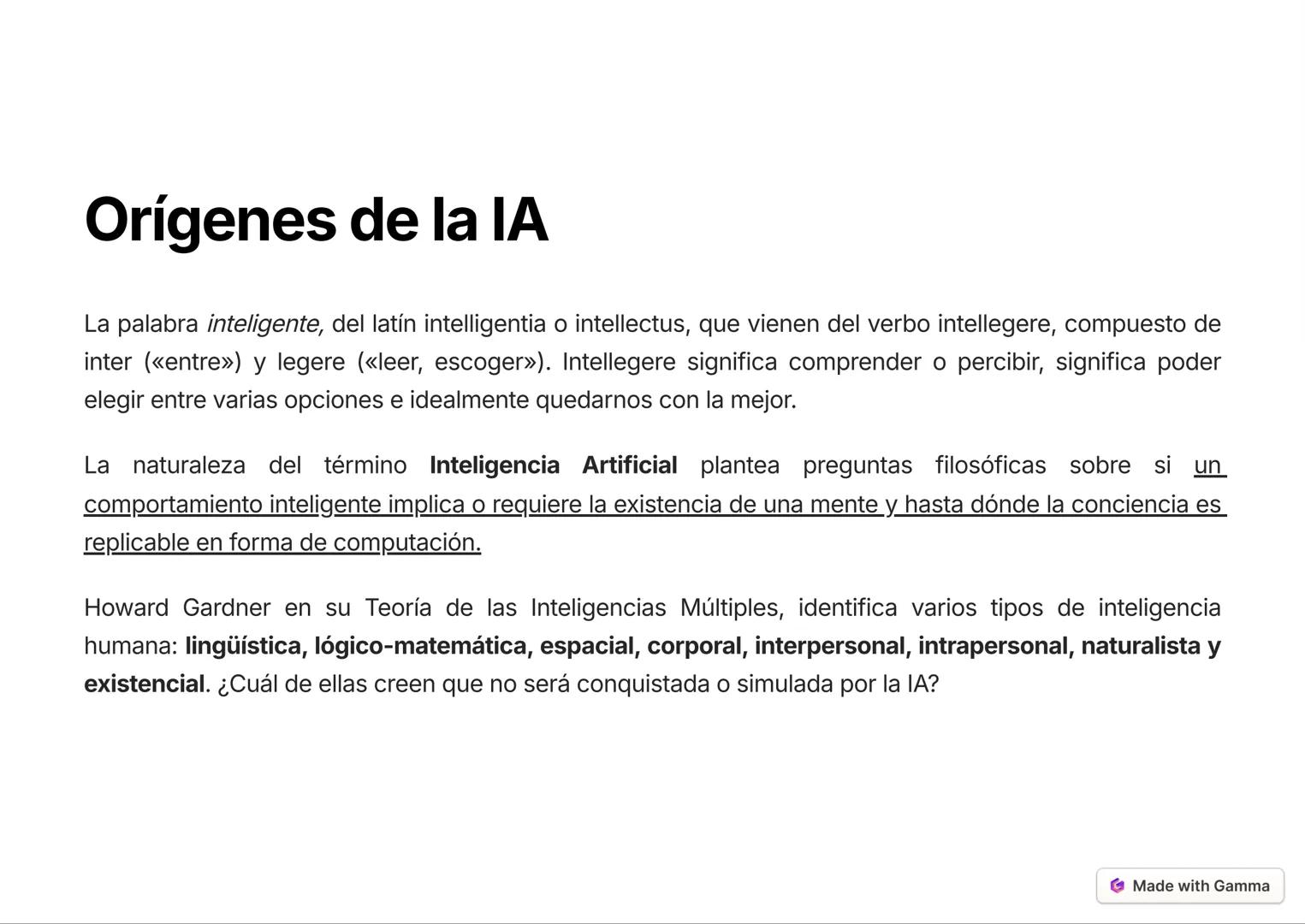 # Historia de la IA
Desde Turing a la Actualidad
"El éxito en la creación de IA sería el mayor evento en la historia humana. Desafortunada