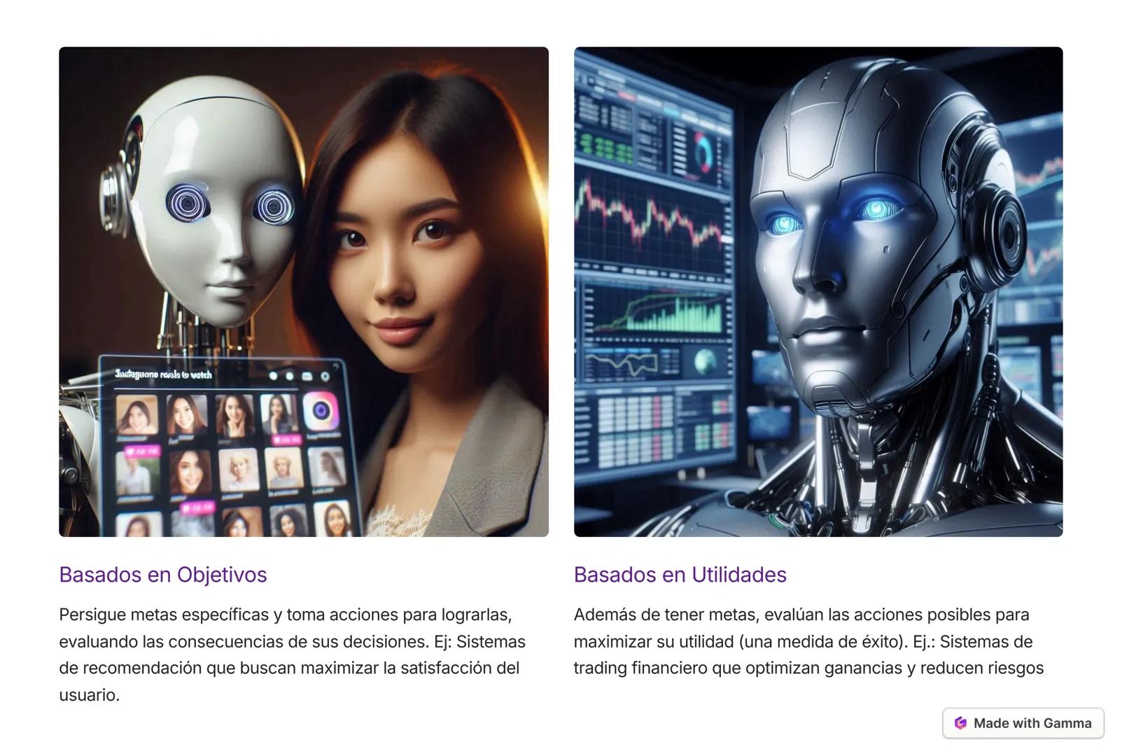 Inteligencia Artificial
Made with Gamma --- OCR Start ---
Conceptos relacionados con la IA
Inteligencia Artificial
La IA es la capacidad de
