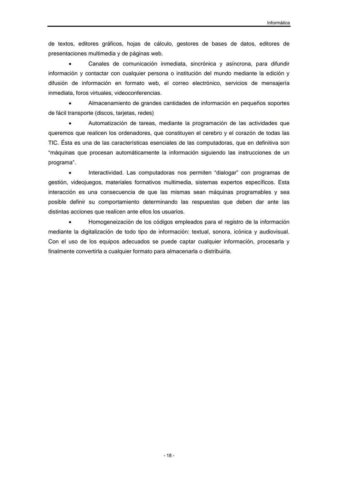 UNIVERSIDAD NACIONAL DE
SANTIAGO DEL ESTERO
Facultad de Ciencias Exactas y
Tecnologías
Departamento de Informática
Asignatura: INFORMÁTIC