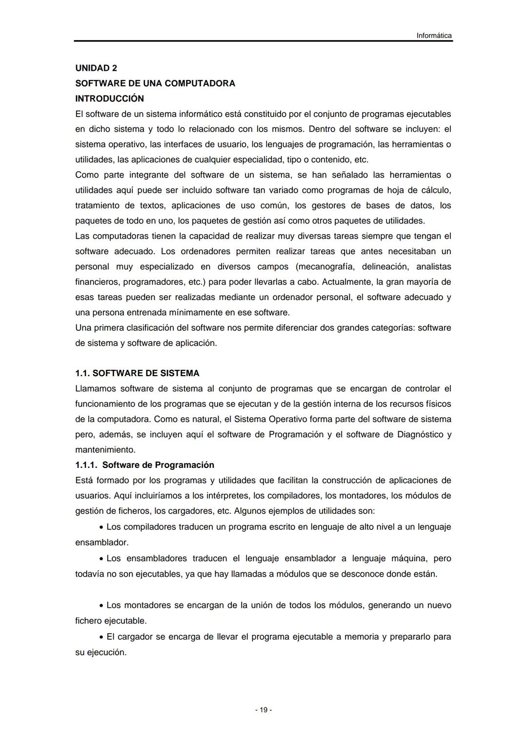 UNIVERSIDAD NACIONAL DE
SANTIAGO DEL ESTERO
Facultad de Ciencias Exactas y
Tecnologías
Departamento de Informática
Asignatura: INFORMÁTIC
