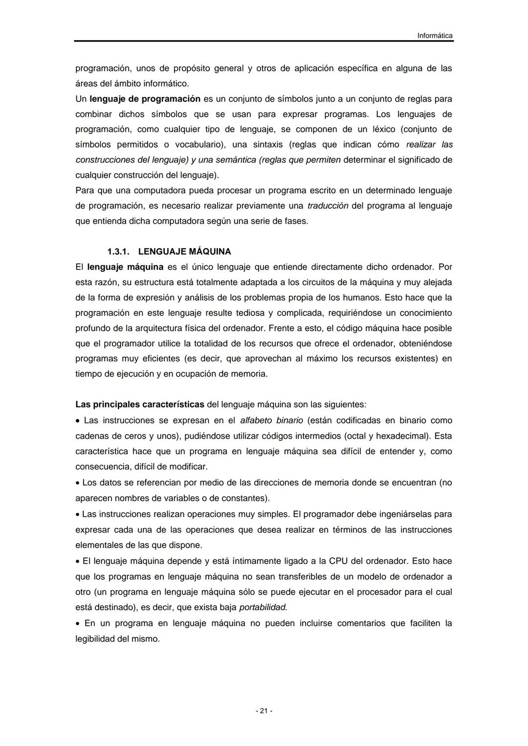 UNIVERSIDAD NACIONAL DE
SANTIAGO DEL ESTERO
Facultad de Ciencias Exactas y
Tecnologías
Departamento de Informática
Asignatura: INFORMÁTIC