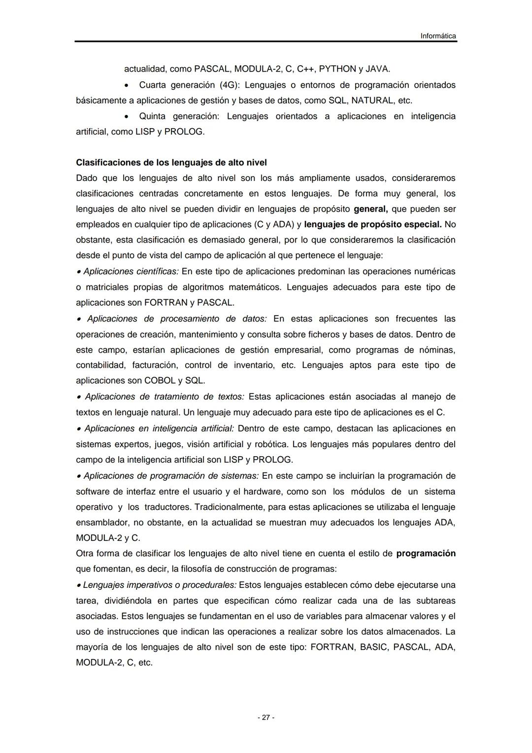 UNIVERSIDAD NACIONAL DE
SANTIAGO DEL ESTERO
Facultad de Ciencias Exactas y
Tecnologías
Departamento de Informática
Asignatura: INFORMÁTIC