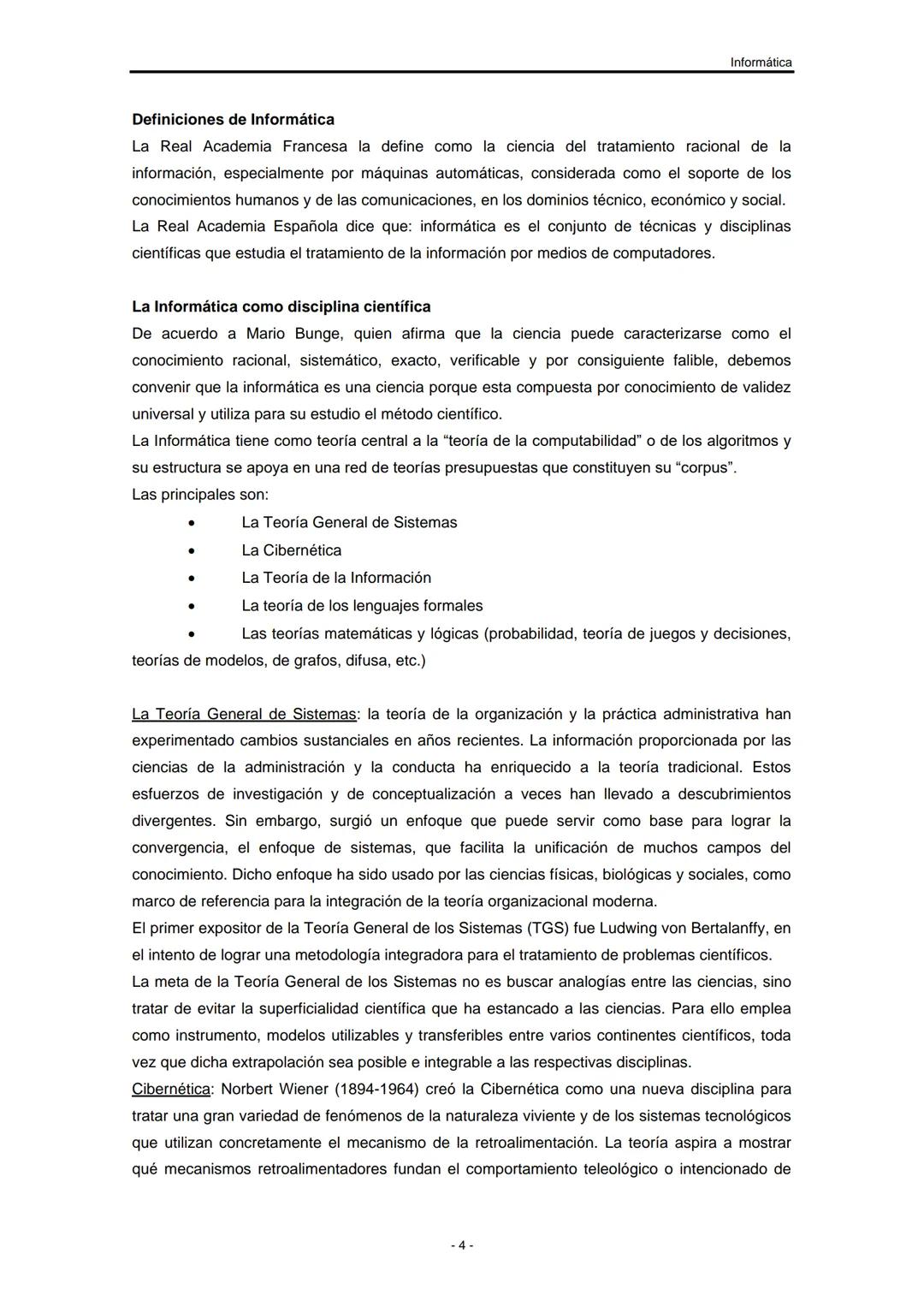 UNIVERSIDAD NACIONAL DE
SANTIAGO DEL ESTERO
Facultad de Ciencias Exactas y
Tecnologías
Departamento de Informática
Asignatura: INFORMÁTIC