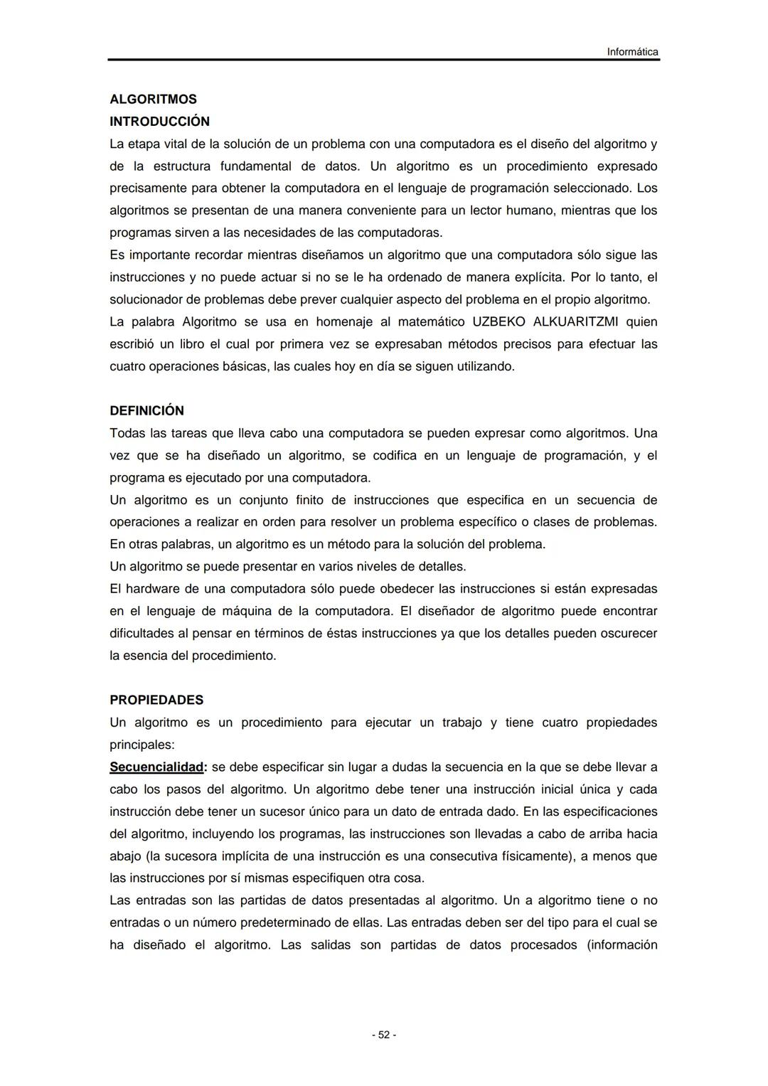 UNIVERSIDAD NACIONAL DE
SANTIAGO DEL ESTERO
Facultad de Ciencias Exactas y
Tecnologías
Departamento de Informática
Asignatura: INFORMÁTIC