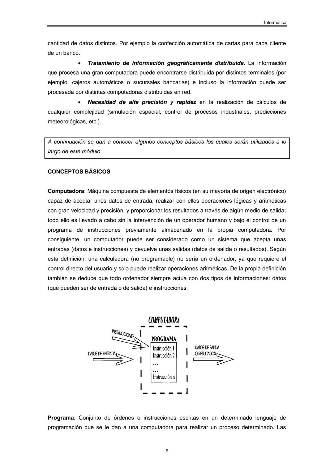 UNIVERSIDAD NACIONAL DE
SANTIAGO DEL ESTERO
Facultad de Ciencias Exactas y
Tecnologías
Departamento de Informática
Asignatura: INFORMÁTIC