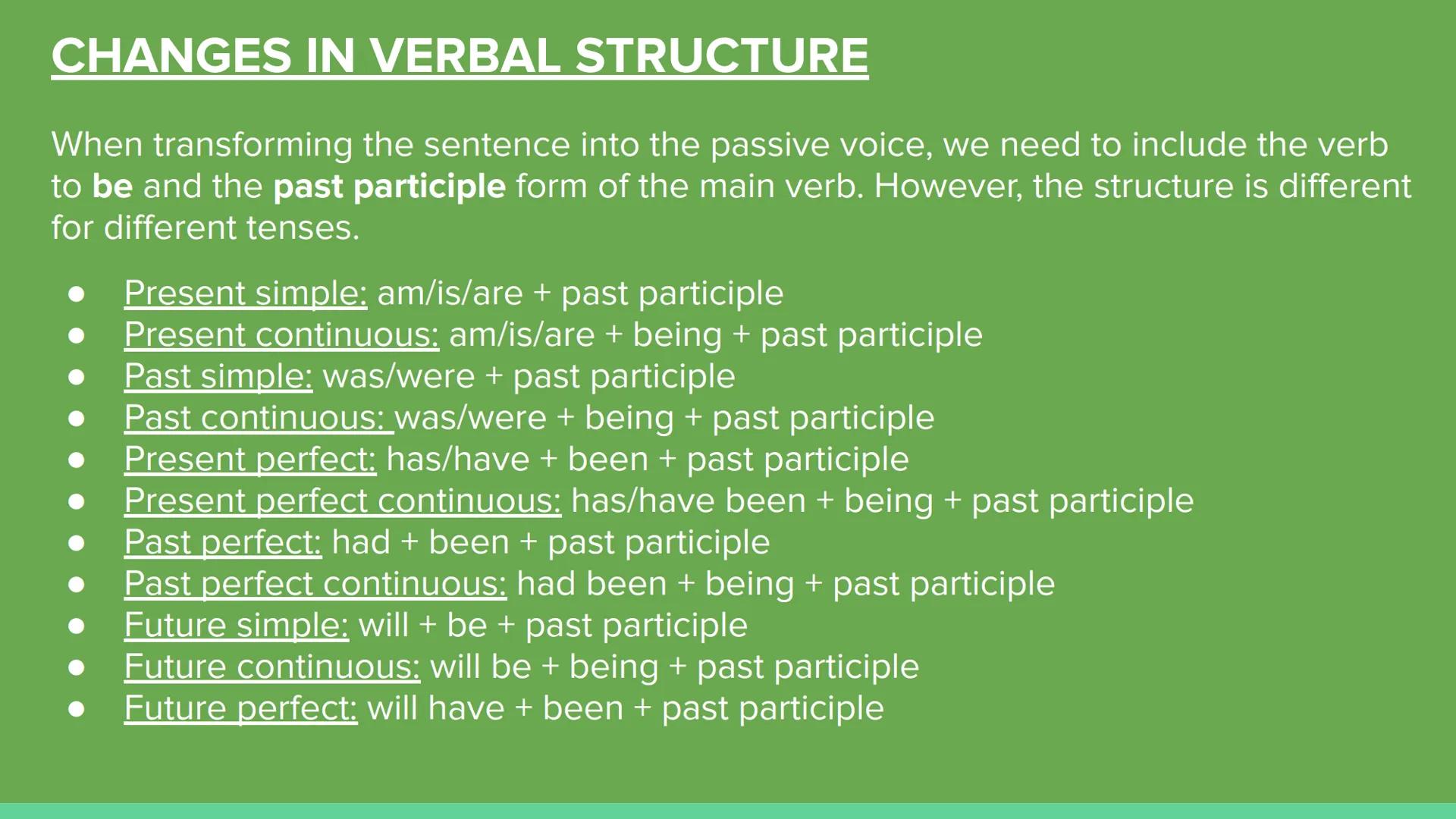 # PASSIVE VOICE
DEFINITION, USES, STRUCTURES AND EXAMPLES. # PASSIVE VOICE
DEFINITION, USES, STRUCTURES AND EXAMPLES. # SO...WHAT IS PASSI