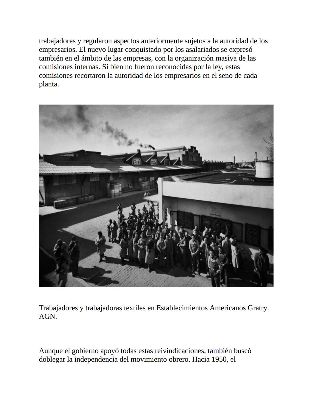 3. La economía del primer peronismo (1946-1955)
La década peronista fue -y aún es- un período clave para explicar el
desenvolvimiento de la