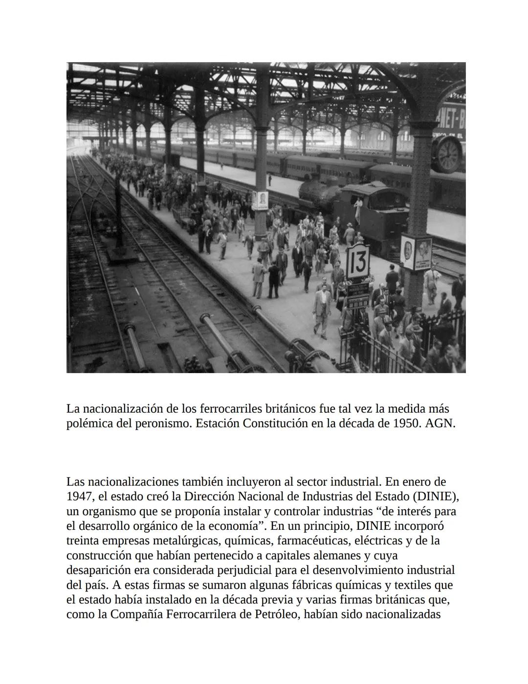 3. La economía del primer peronismo (1946-1955)
La década peronista fue -y aún es- un período clave para explicar el
desenvolvimiento de la