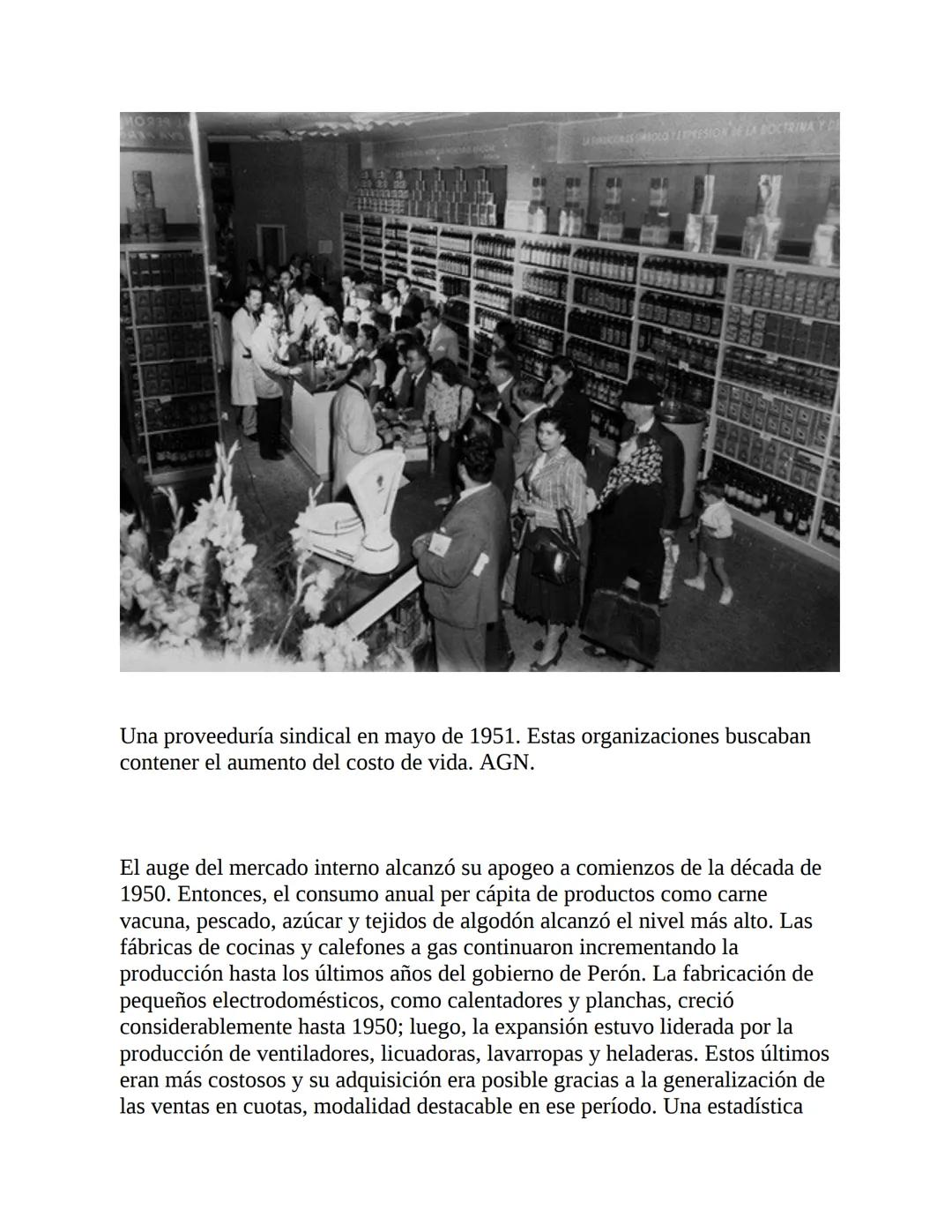 3. La economía del primer peronismo (1946-1955)
La década peronista fue -y aún es- un período clave para explicar el
desenvolvimiento de la