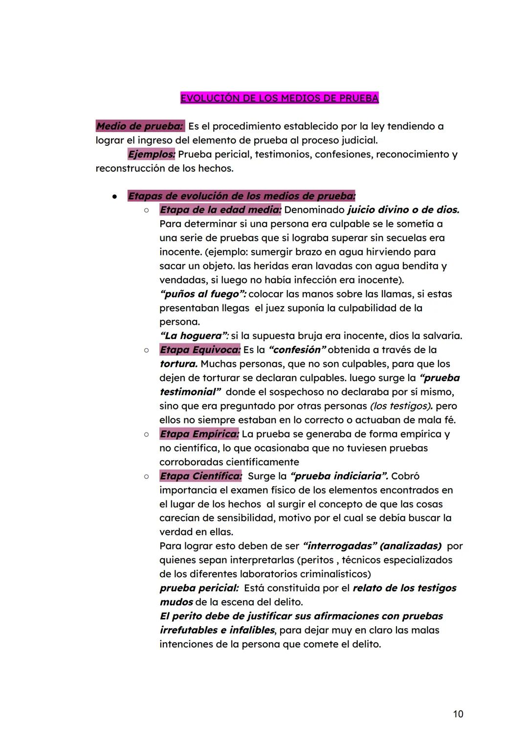 # Unidad Número 1
La CRIMINALÍSTICA es de importancia en el área de la investigación. Se encarga
de la investigación de un hecho criminal y