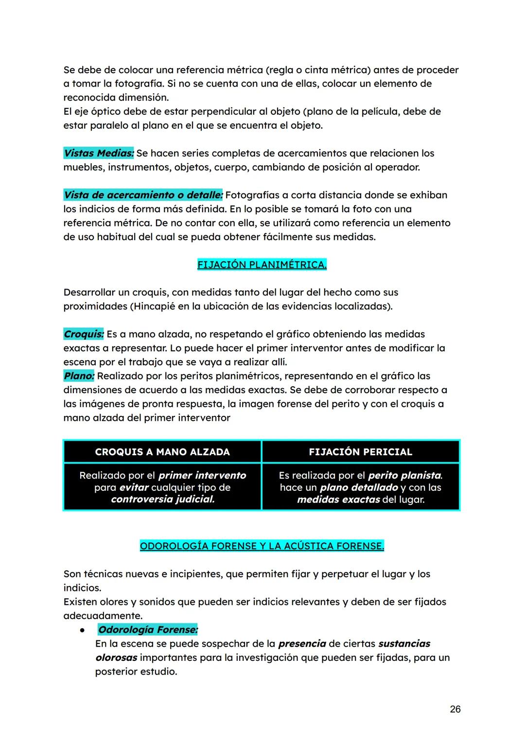 # Unidad Número 1
La CRIMINALÍSTICA es de importancia en el área de la investigación. Se encarga
de la investigación de un hecho criminal y