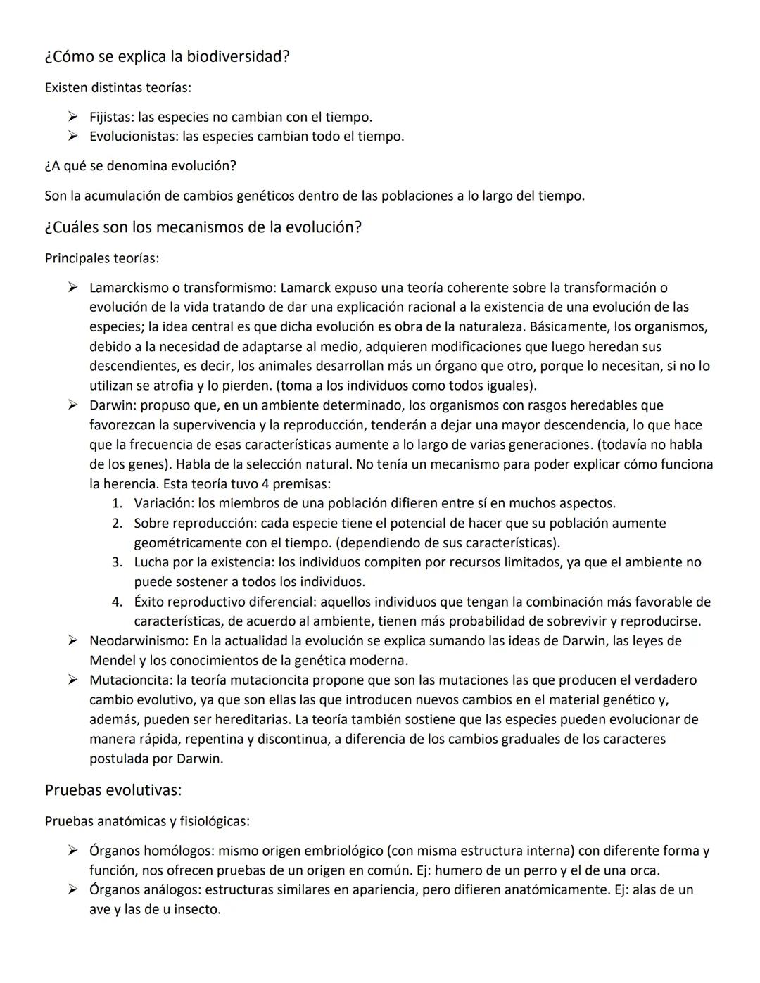 Unidad N°1:
Origen de la vida:
Para explicar el origen de la vida, debemos comprender como inicio todo, comenzando por el inicio del
unive