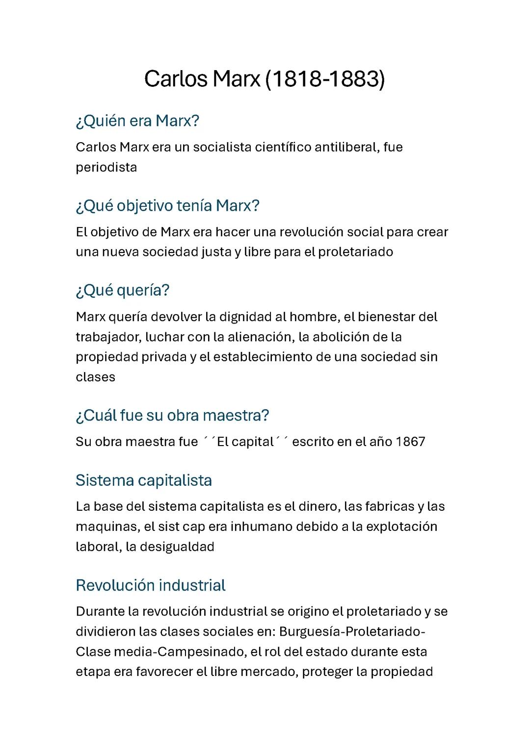 Pensamiento marxista