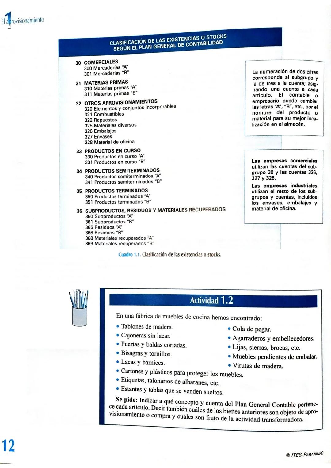 # Capítulo
# 1
# El aprovisionamiento
## Introducción
La gestión del aprovisionamiento es uno de los mayores problemas que se plan-
tean