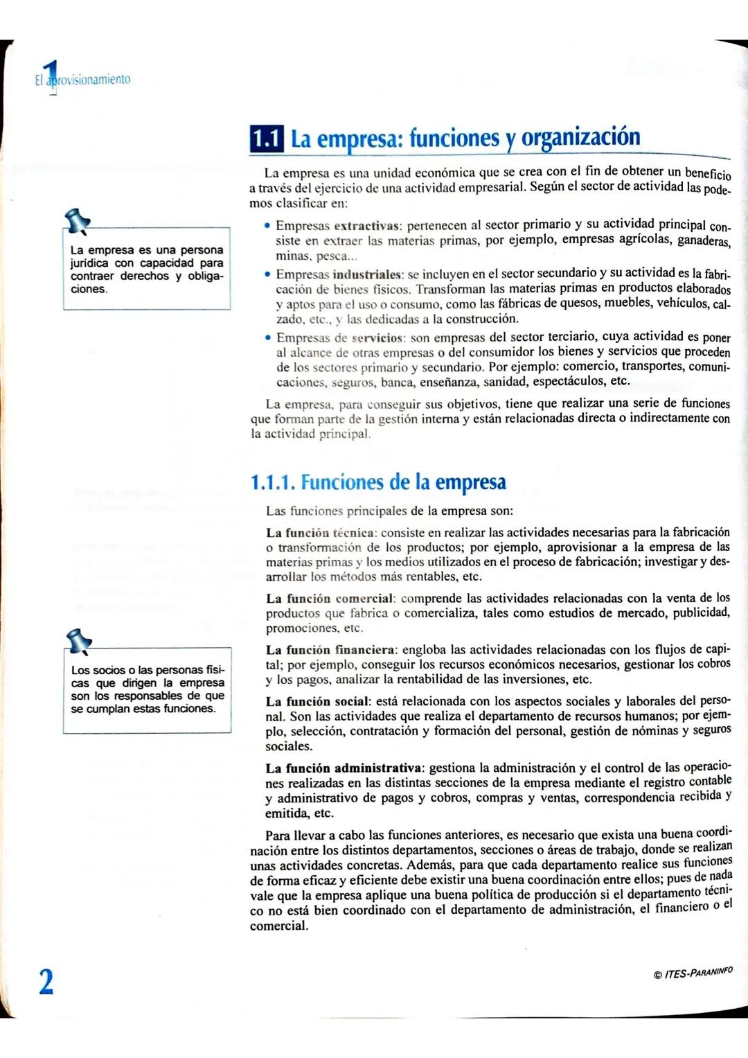 # Capítulo
# 1
# El aprovisionamiento
## Introducción
La gestión del aprovisionamiento es uno de los mayores problemas que se plan-
tean