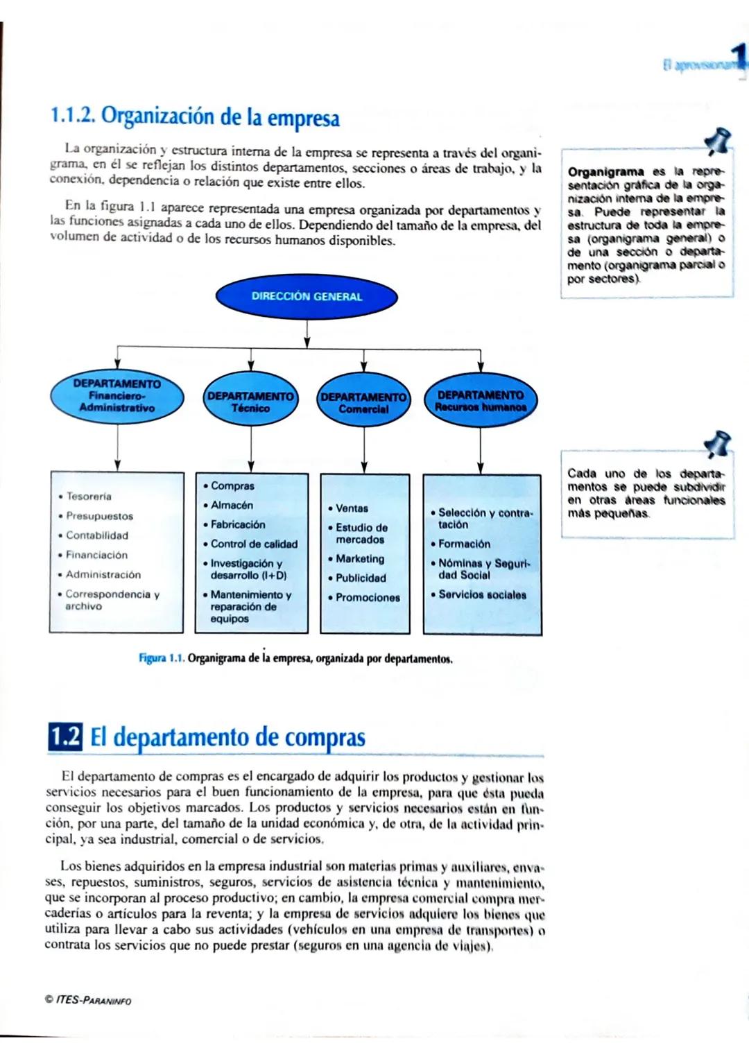 # Capítulo
# 1
# El aprovisionamiento
## Introducción
La gestión del aprovisionamiento es uno de los mayores problemas que se plan-
tean
