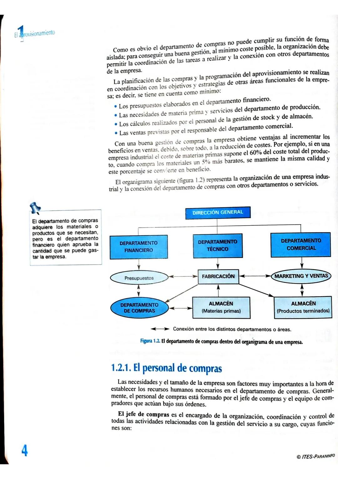 # Capítulo
# 1
# El aprovisionamiento
## Introducción
La gestión del aprovisionamiento es uno de los mayores problemas que se plan-
tean