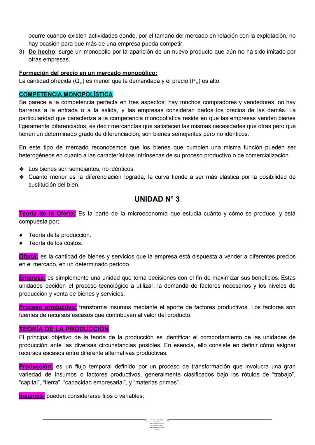 # UNIDAD N° 1
**Economía:** Es una ciencia que estudia las formas de conductas y actividades humanas que se vinculan
con la asignación y ad