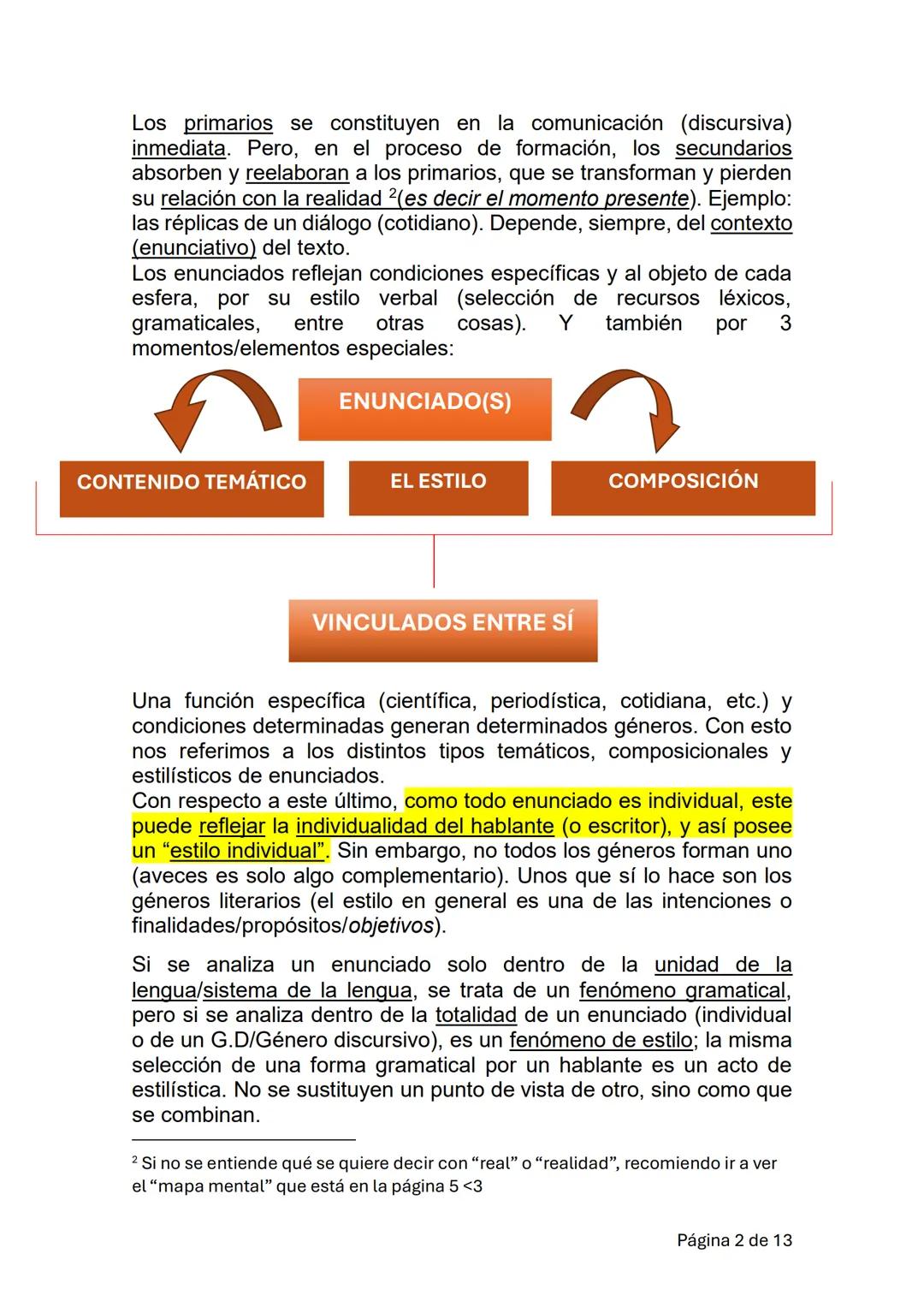 --- OCR Start ---
Cam Vail Cruz.
Herramientas del lenguaje verbal, CINO 2024.
RESUMEN DEL TEXTO TEÓRICO DE BAJTÍN.
(Lo que esté en cursiva e