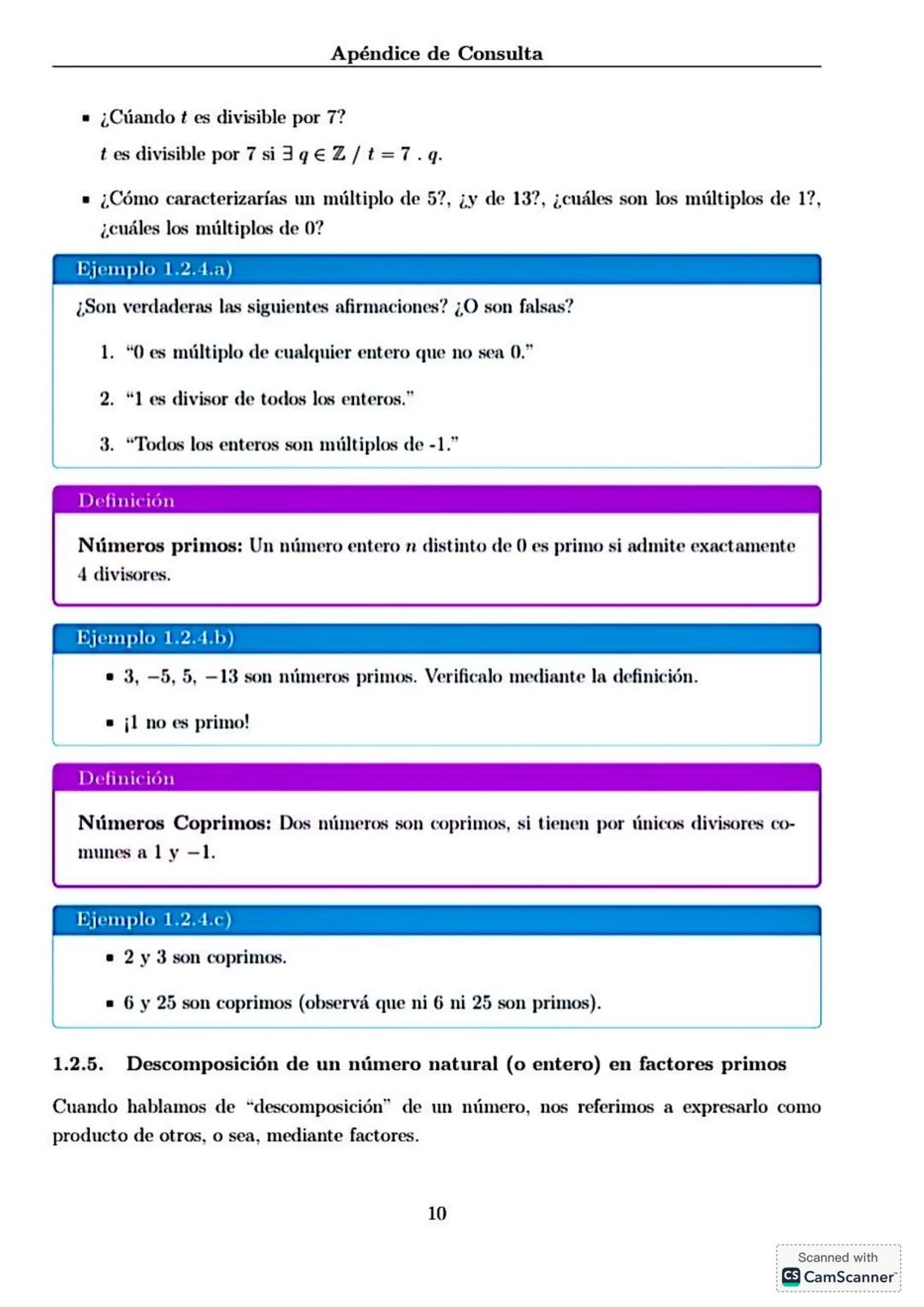 # Apéndice de Consulta
1. **Conjuntos Numéricos**
Haremos en este apéndice una breve revisión de los conjuntos numéricos conocidos, sus no
