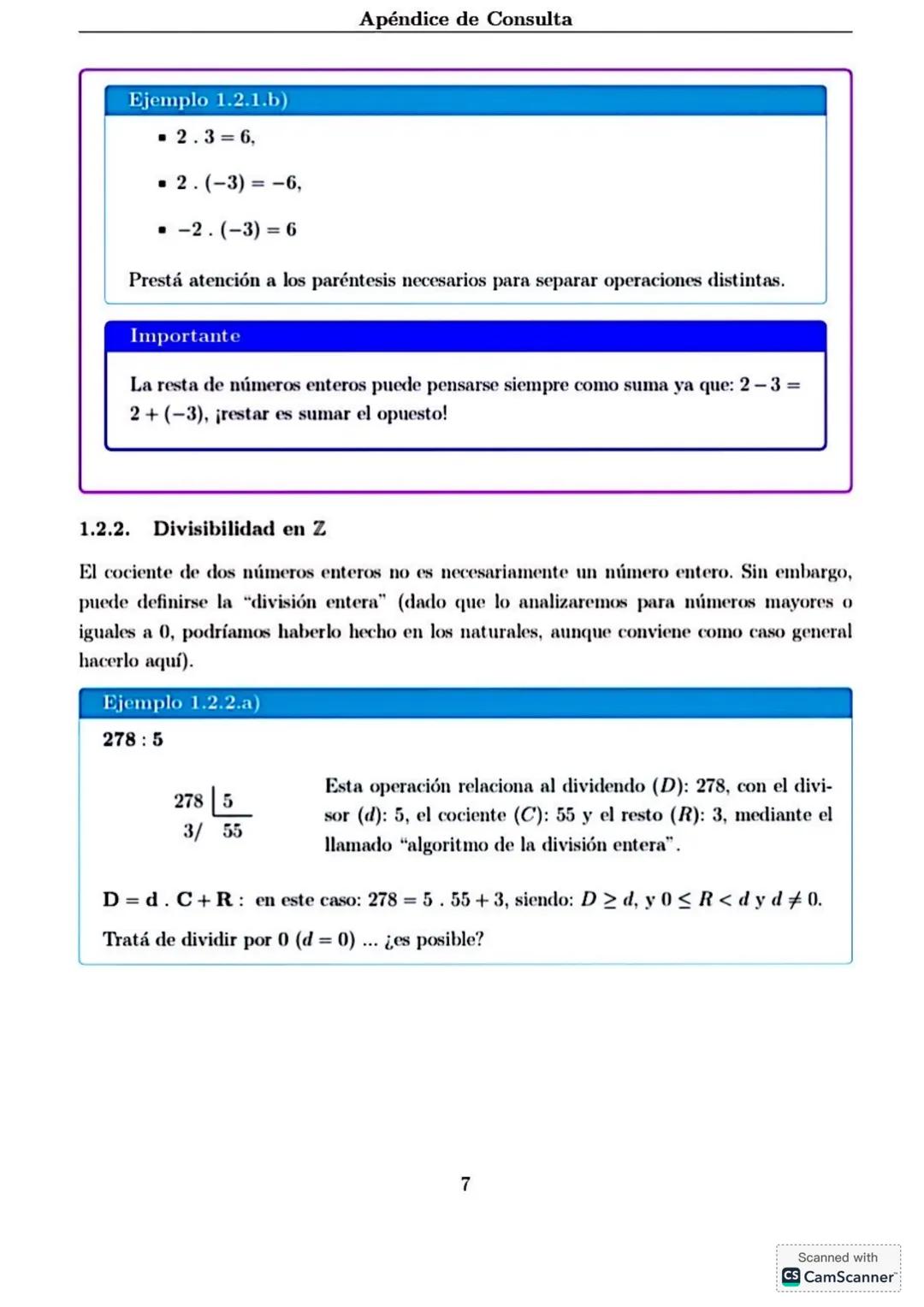 # Apéndice de Consulta
1. **Conjuntos Numéricos**
Haremos en este apéndice una breve revisión de los conjuntos numéricos conocidos, sus no