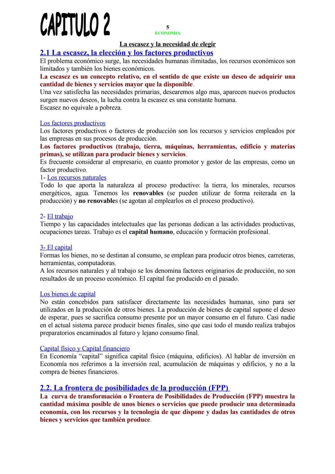 --- OCR Start ---
PRIMERA PARTE
CAPITULO !
1
ECONOMIA
El concepto y el método en economía
1.1. ¿Qué se entiende por economía?
La economía su