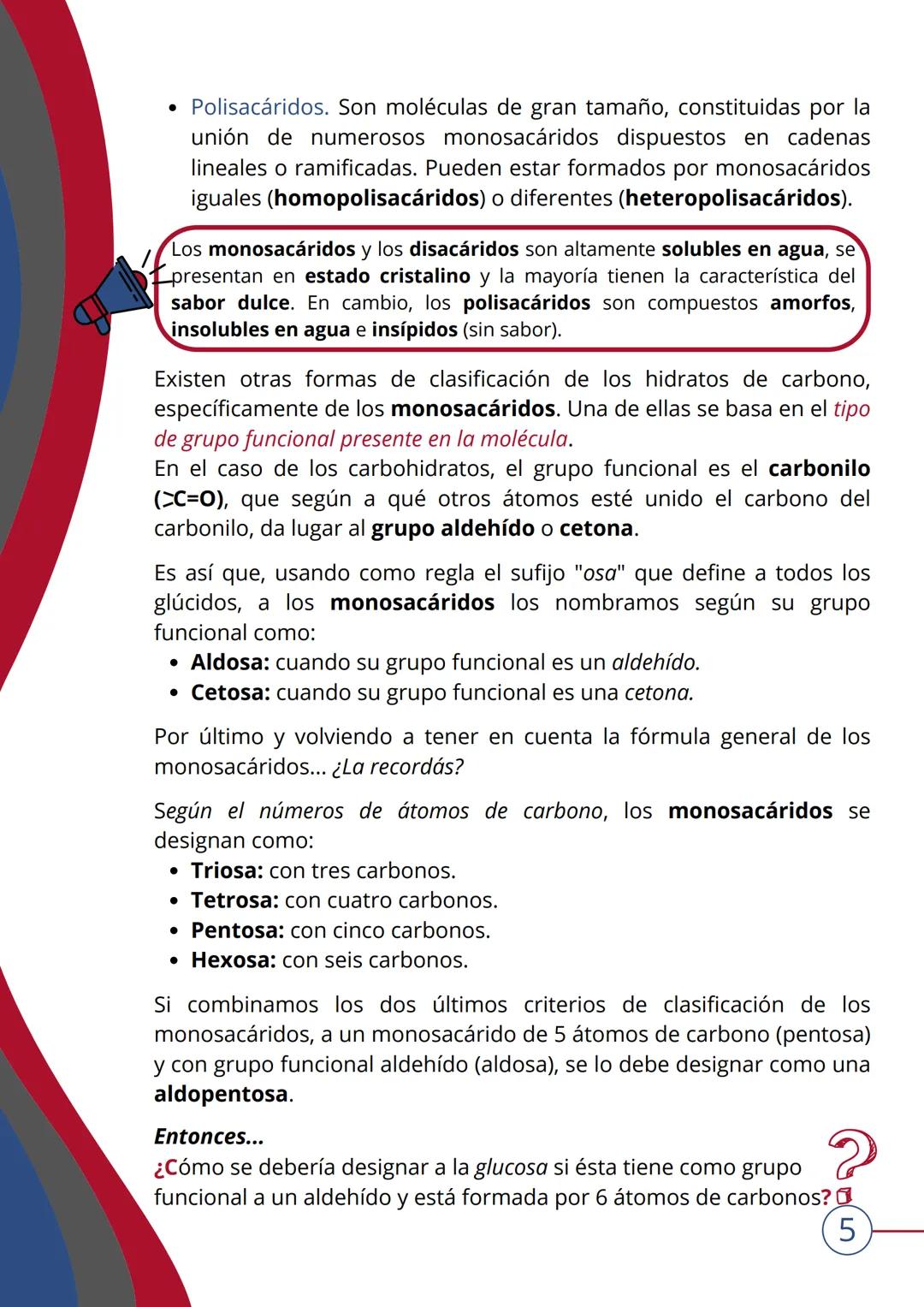 # TEMA 4
NIVEL MOLECULAR: BIOMOLÉCULAS. HIDRATOS DE
CARBONO
▶ INTRODUCCIÓN
¿Qué son las biomoléculas?
Las BIOMOLÉCULAS son las moléculas c
