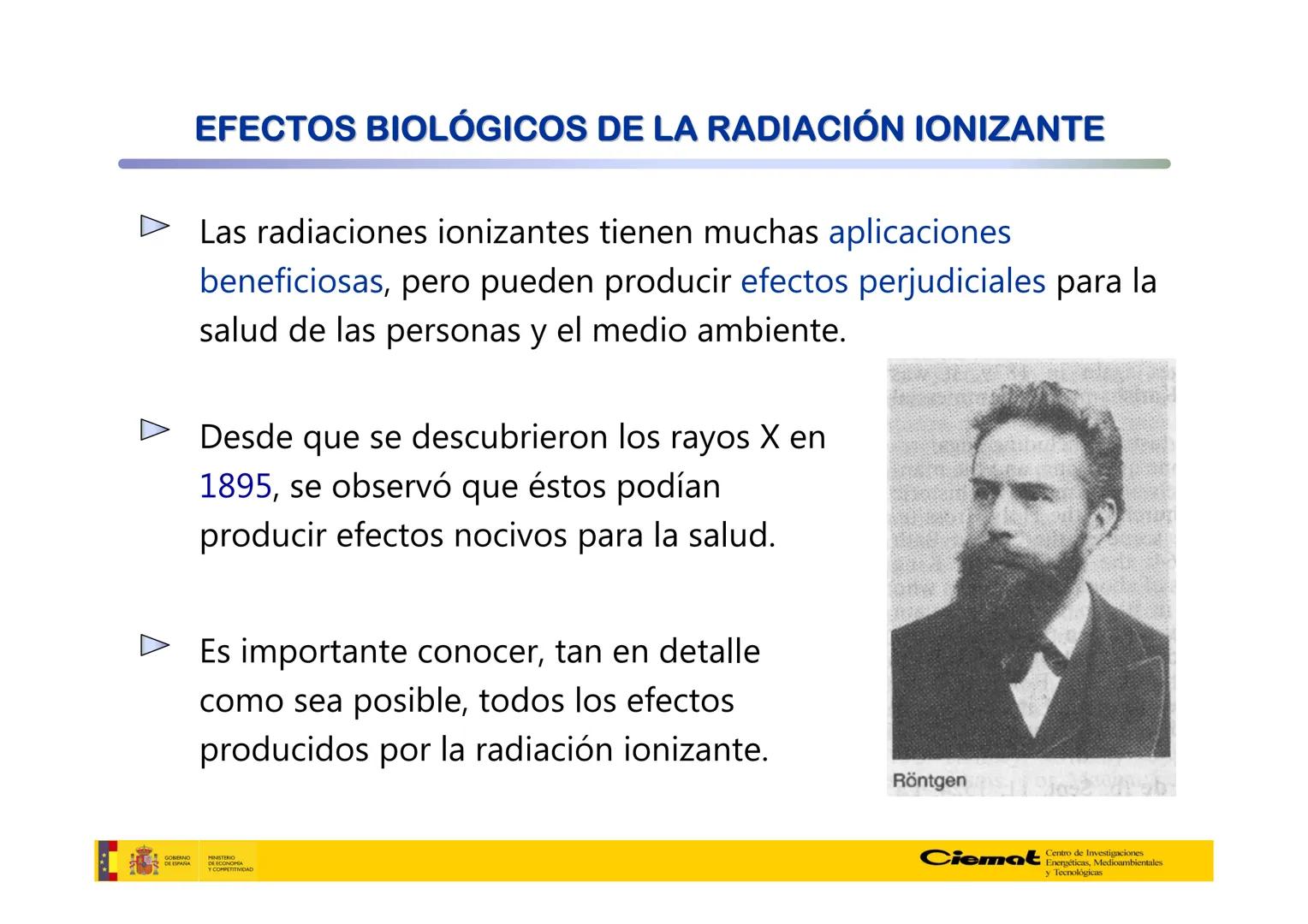 # UNIVERSIDAD COMPLUTENSE
FÍSICAS
Master de Física Biomédica. Facultad CC. Físicas- UCM
# EFECTOS BIOLÓGICOS DE LAS
# RADIACIONES IONIZANT