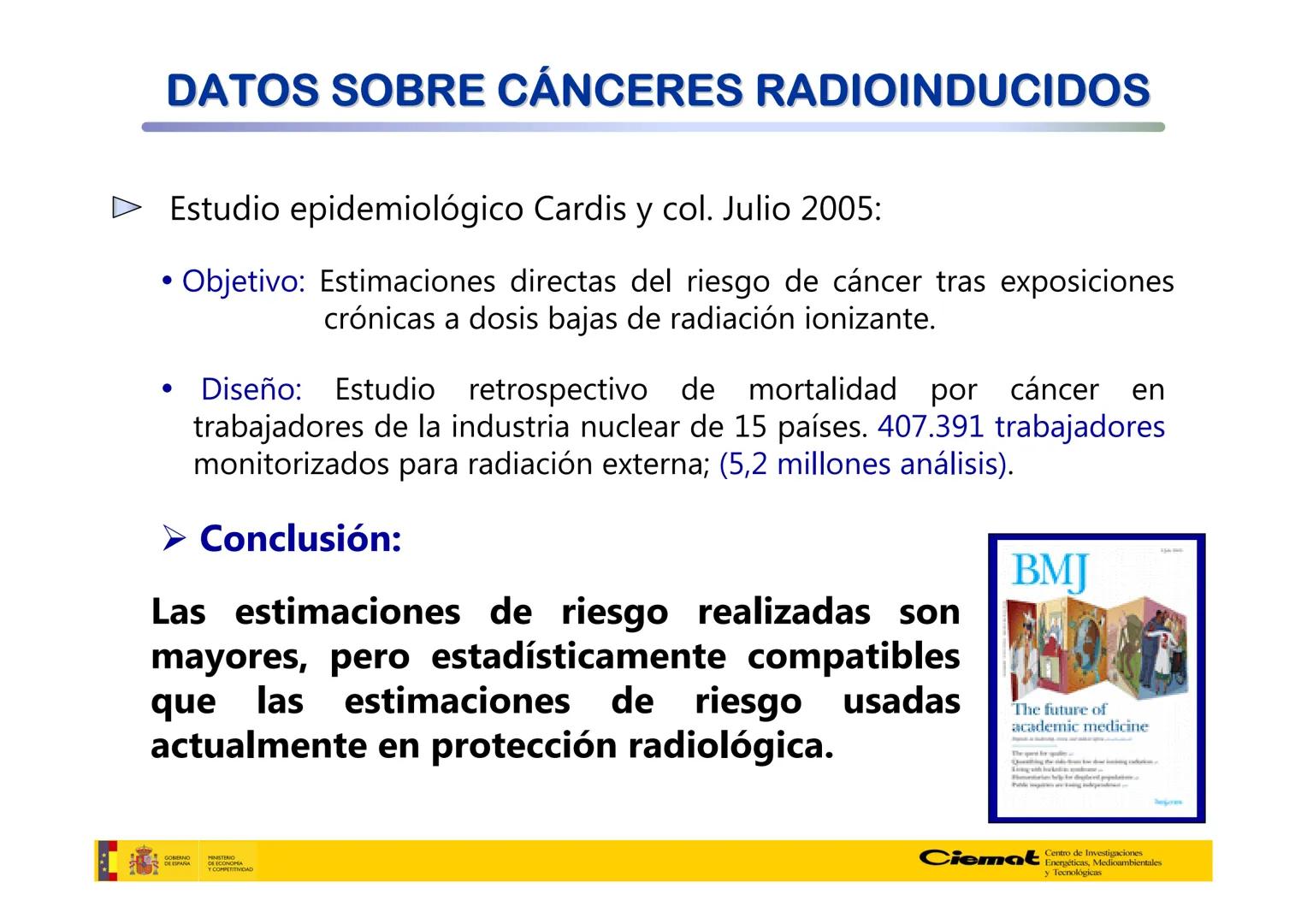 # UNIVERSIDAD COMPLUTENSE
FÍSICAS
Master de Física Biomédica. Facultad CC. Físicas- UCM
# EFECTOS BIOLÓGICOS DE LAS
# RADIACIONES IONIZANT
