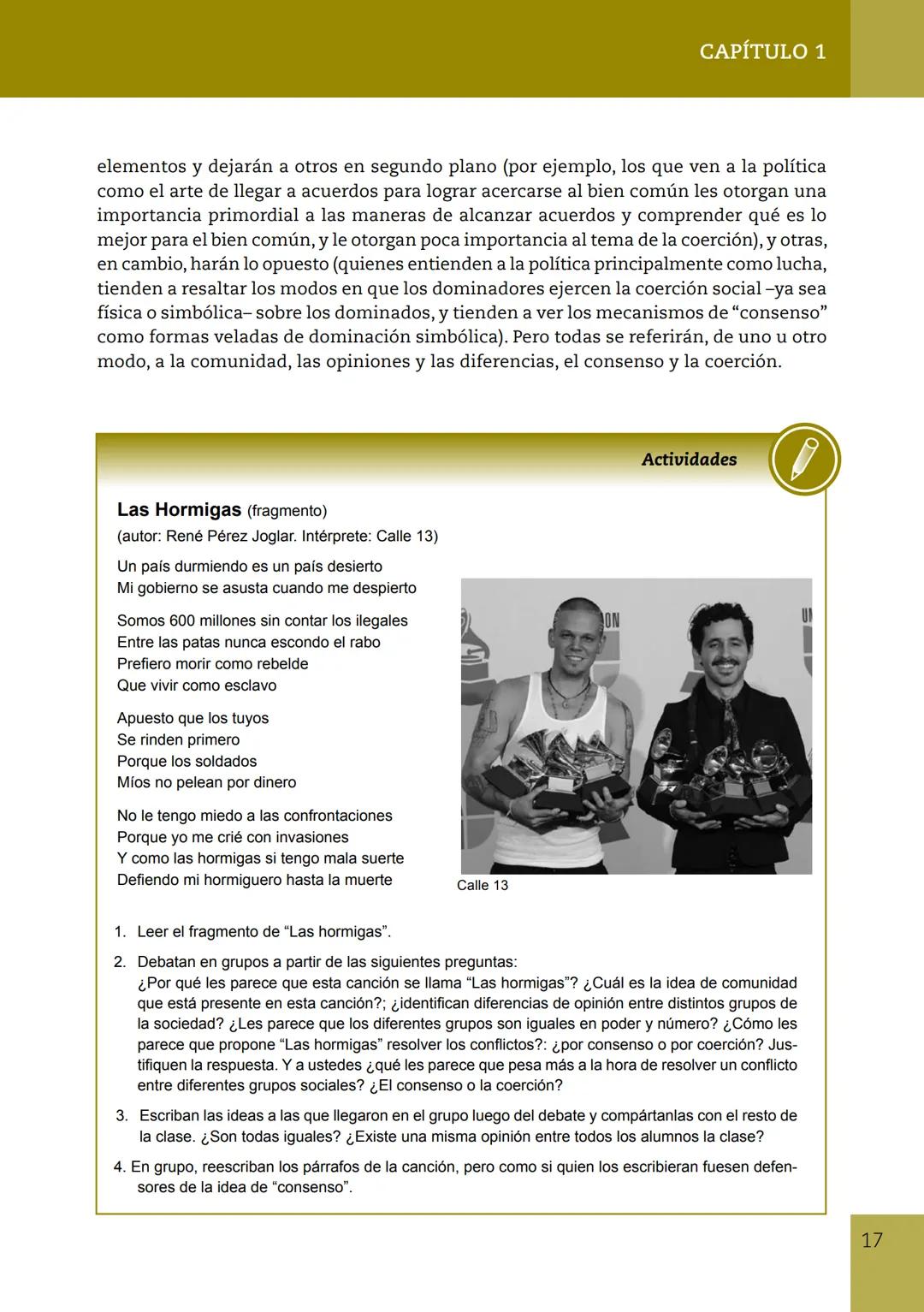 # CAPÍTULO 1
POLÍTICA Y PODER
¿QUÉ ES LA POLÍTICA?
Introducción
Lo primero que debemos tener en cuenta para definir "qué es la política"