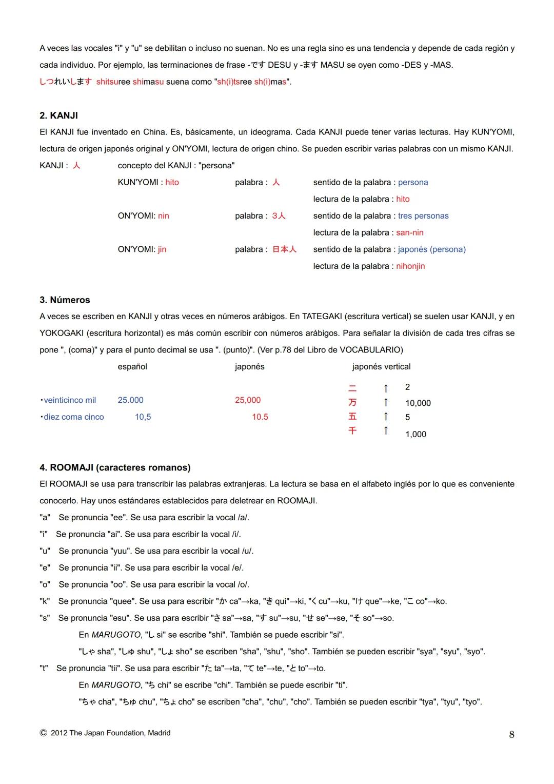 MARUGOTO
まずと
日本のことばと文化
La lengua y la cultura japonesas al completo
入門GRAMÁTICA
A1
JAPAN FOUNDATION
国際交流基金 # Introducción
Fundación Jap