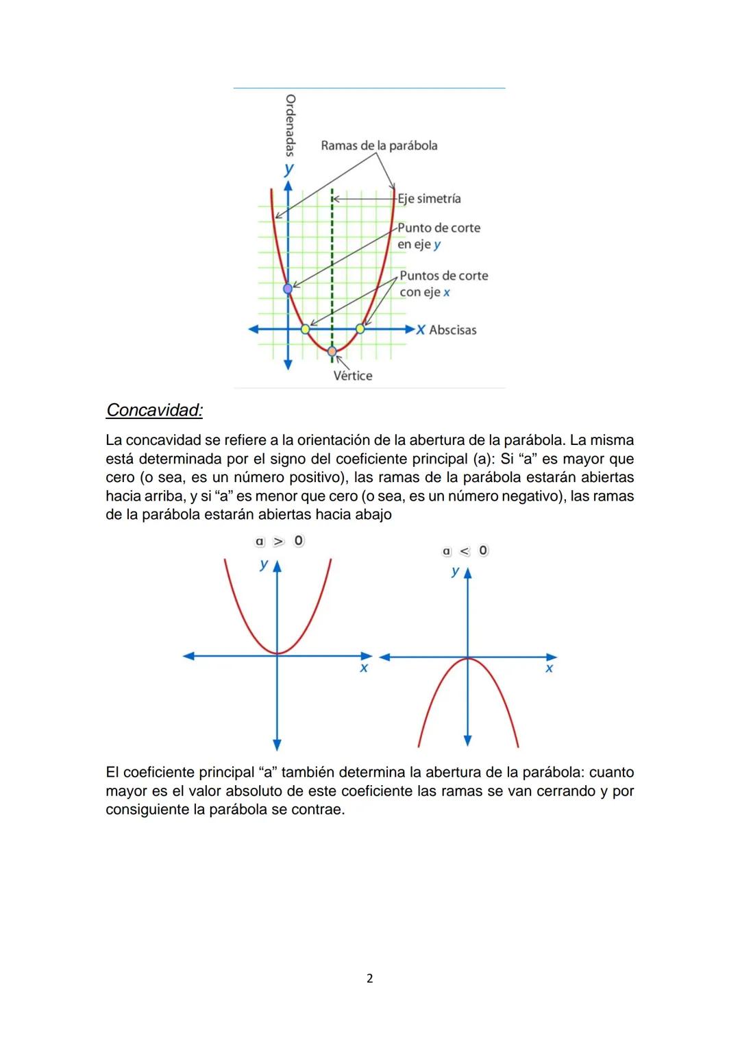 # Función cuadrática
Una función cuadrática es una función polinómica que tiene la siguiente forma
general:
$y = ax^2 + bx + c$
Termino
c