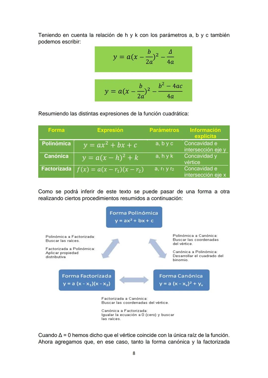 # Función cuadrática
Una función cuadrática es una función polinómica que tiene la siguiente forma
general:
$y = ax^2 + bx + c$
Termino
c