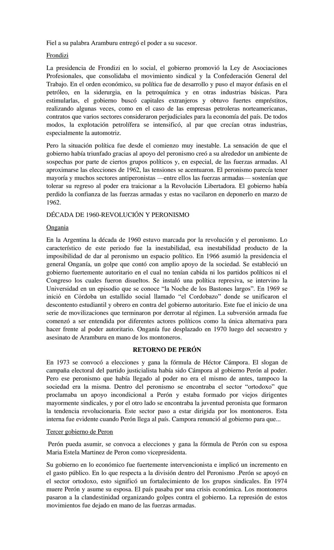 # Breve Historia de la Educación Argentina (J-L.Romero/ A.Puiggrós)
PERIODO REVOLUCIONARIO DESDE 1810 HASTA 1853 APROX.
En estos primeros