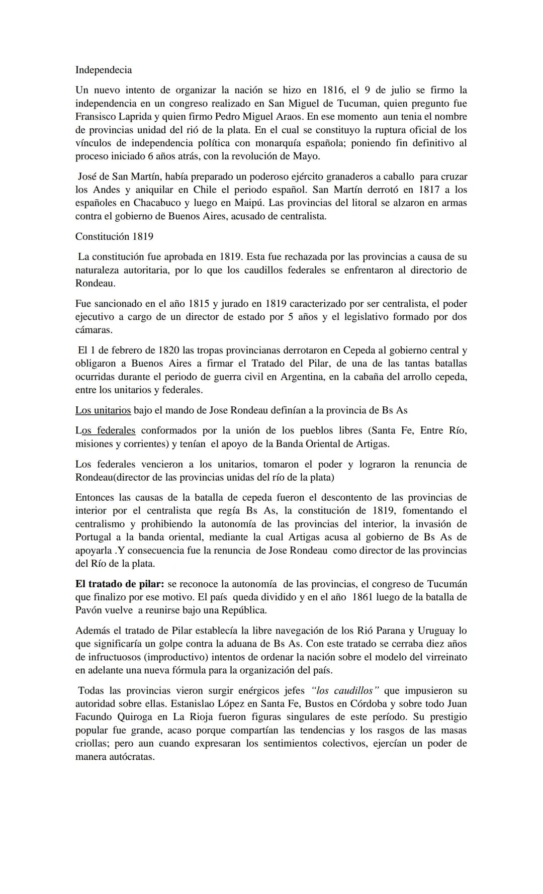 # Breve Historia de la Educación Argentina (J-L.Romero/ A.Puiggrós)
PERIODO REVOLUCIONARIO DESDE 1810 HASTA 1853 APROX.
En estos primeros