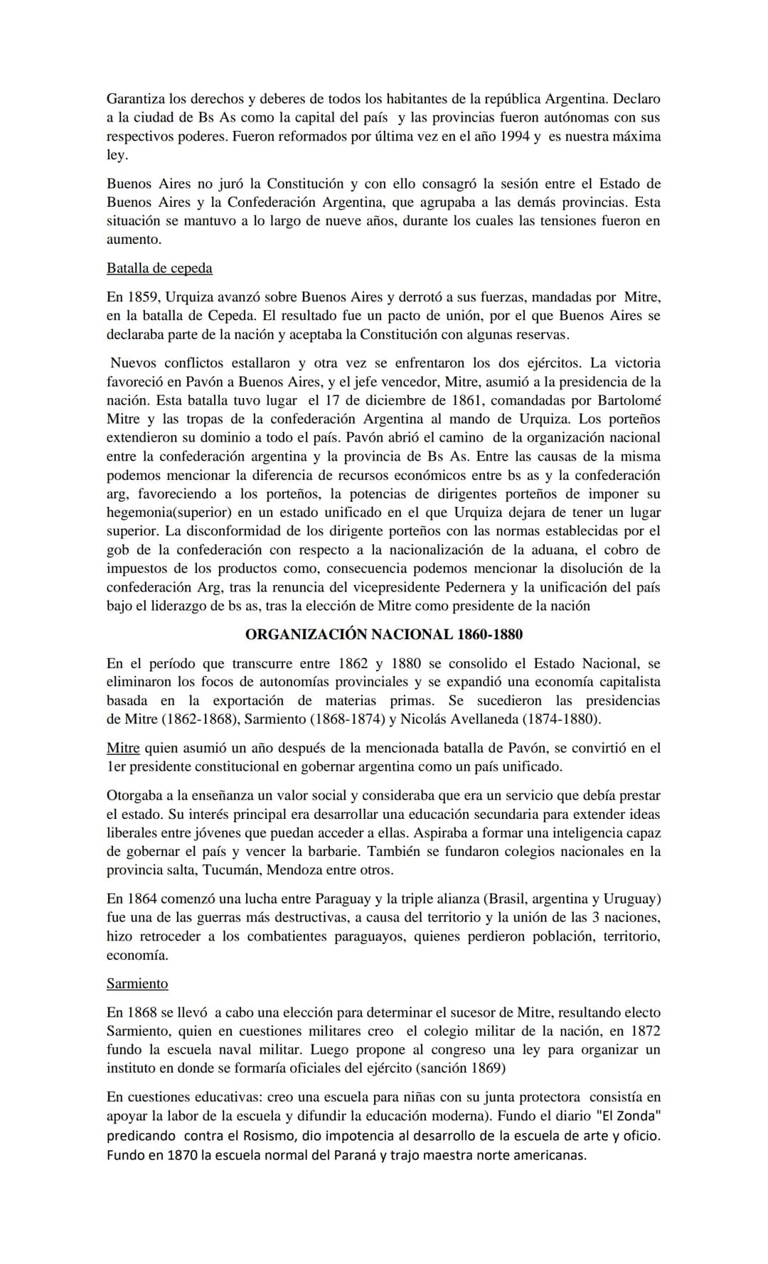 # Breve Historia de la Educación Argentina (J-L.Romero/ A.Puiggrós)
PERIODO REVOLUCIONARIO DESDE 1810 HASTA 1853 APROX.
En estos primeros