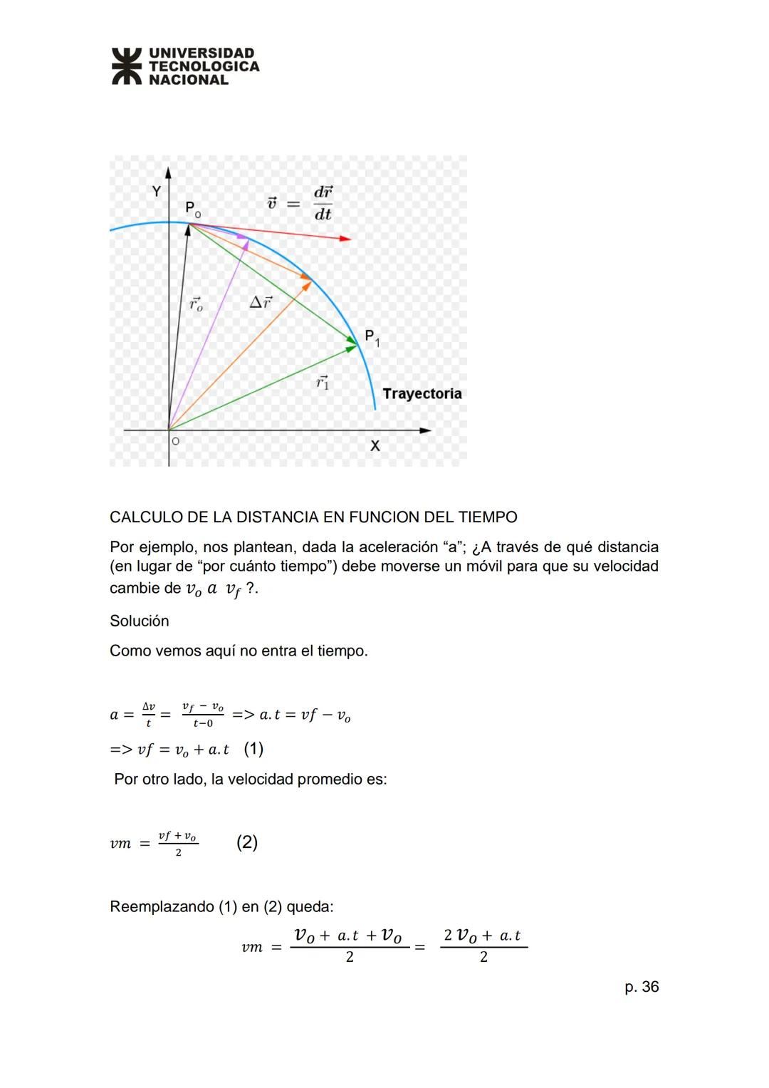 # UNIVERSIDAD
TECNOLOGICA
NACIONAL
# Unidad 1
## Física
# Temario
* Cinemática vectorial.
* Movimiento rectilíneo uniforme y variado.