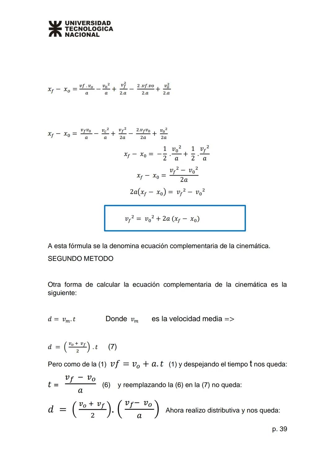 # UNIVERSIDAD
TECNOLOGICA
NACIONAL
# Unidad 1
## Física
# Temario
* Cinemática vectorial.
* Movimiento rectilíneo uniforme y variado.