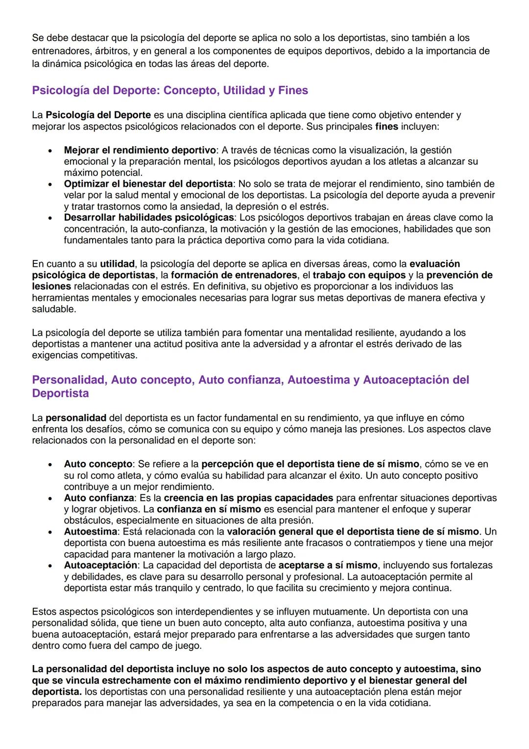 # Mesa Final Psicología
Manuel Feldman Borghi
Temas:
1) Introducción a la Psicología Aplicada al Deporte
*   Ámbitos de aplicación de la P