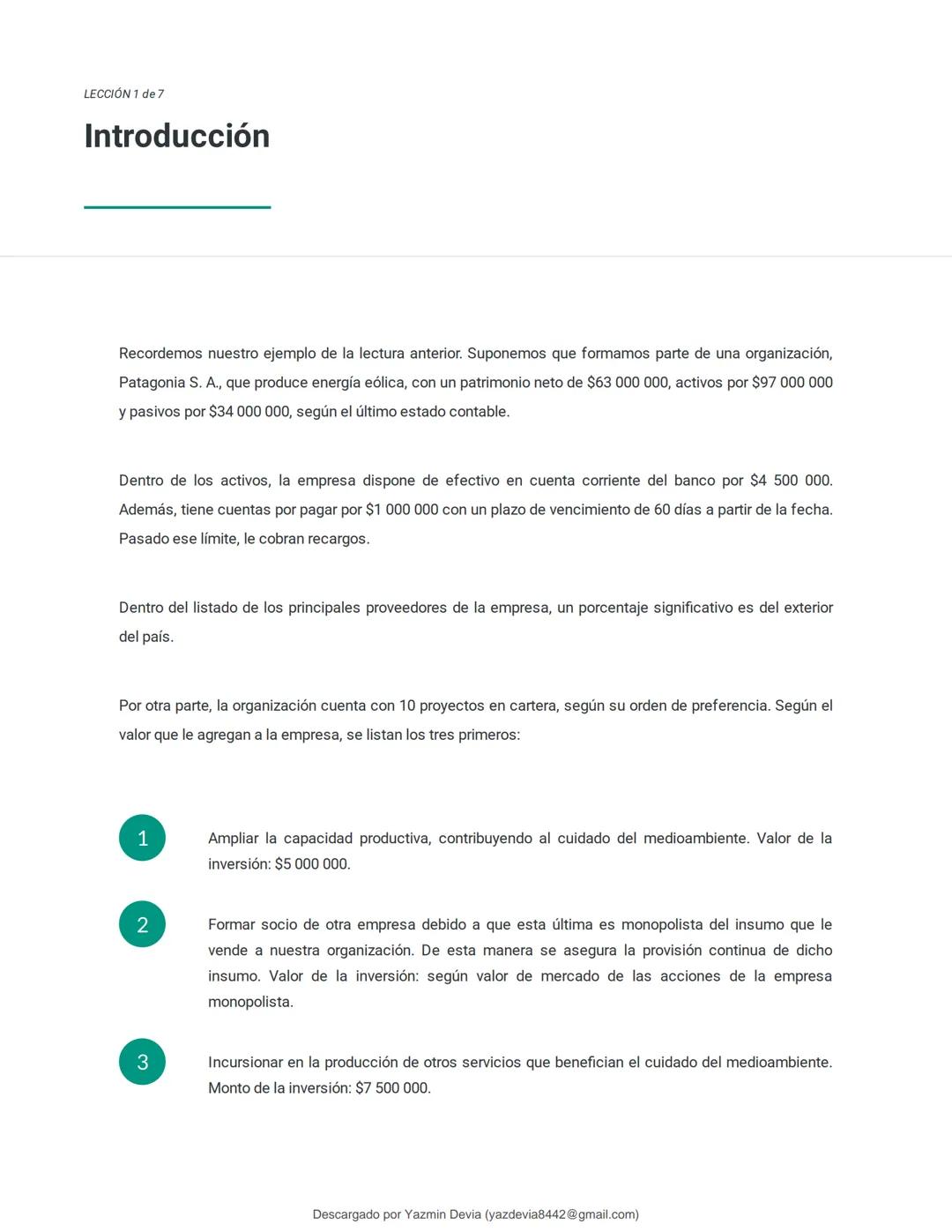 # ANÁLISIS
# CUANTITATIVO
# FINANCIERO
This document is available on
Descargado por Jazmín Devia (yazdevia8442@gmail.com)
studocu # LECCI