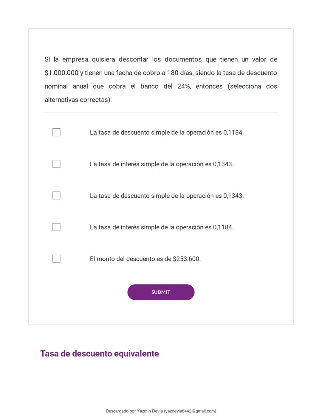 # ANÁLISIS
# CUANTITATIVO
# FINANCIERO
This document is available on
Descargado por Jazmín Devia (yazdevia8442@gmail.com)
studocu # LECCI