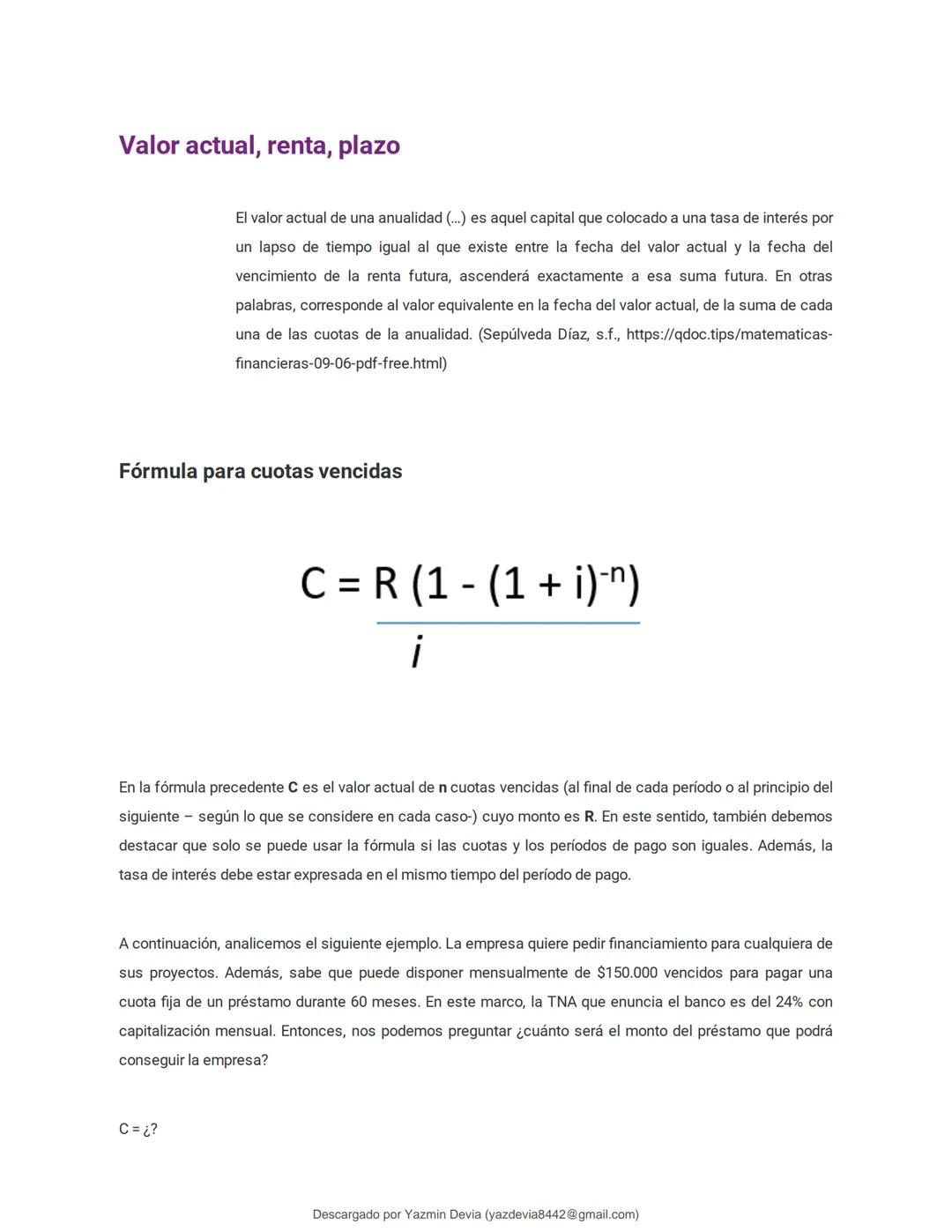# ANÁLISIS
# CUANTITATIVO
# FINANCIERO
This document is available on
Descargado por Jazmín Devia (yazdevia8442@gmail.com)
studocu # LECCI