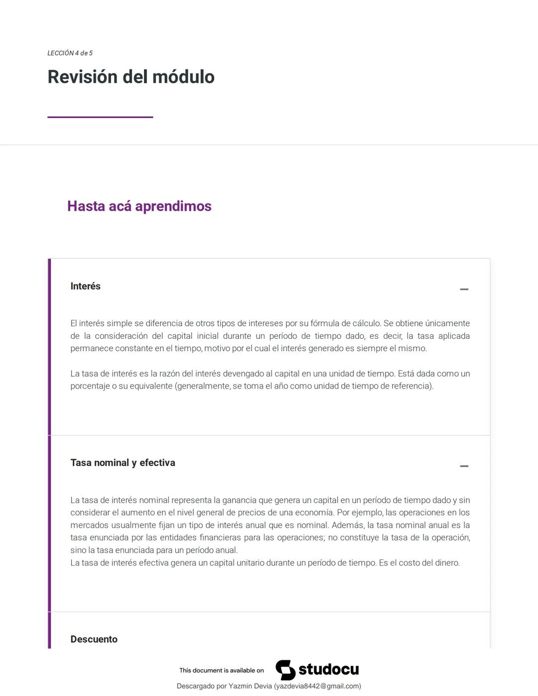 # ANÁLISIS
# CUANTITATIVO
# FINANCIERO
This document is available on
Descargado por Jazmín Devia (yazdevia8442@gmail.com)
studocu # LECCI