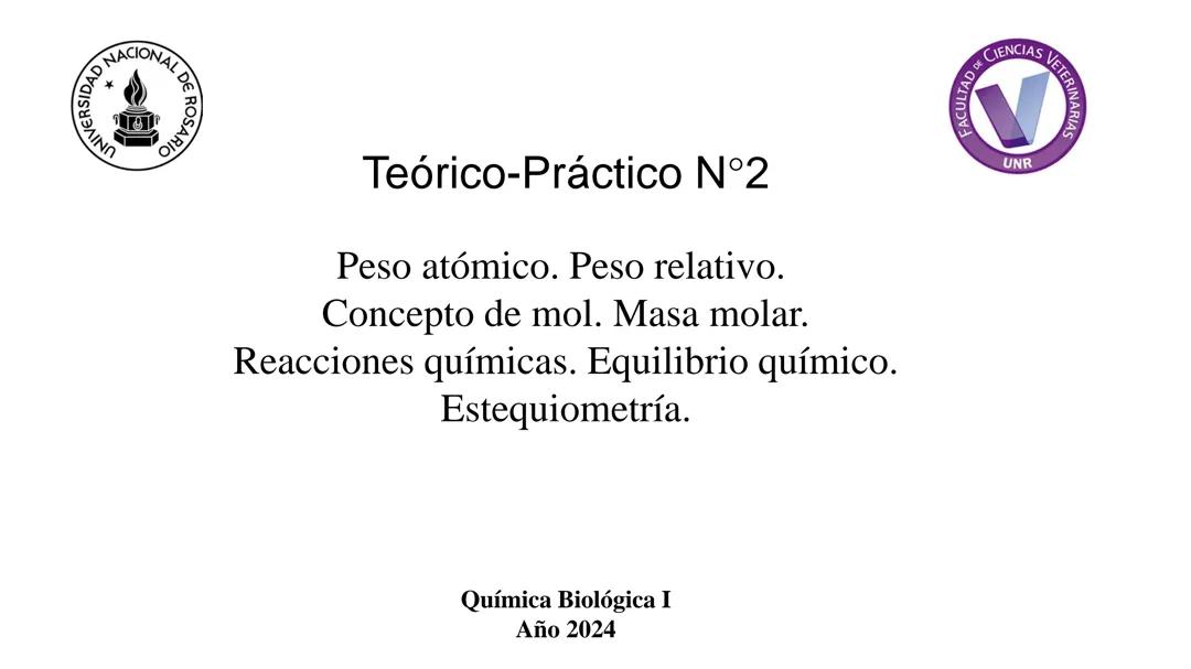 Peso atómico,peso relativo,mol,masa molar y reacciones quimicas