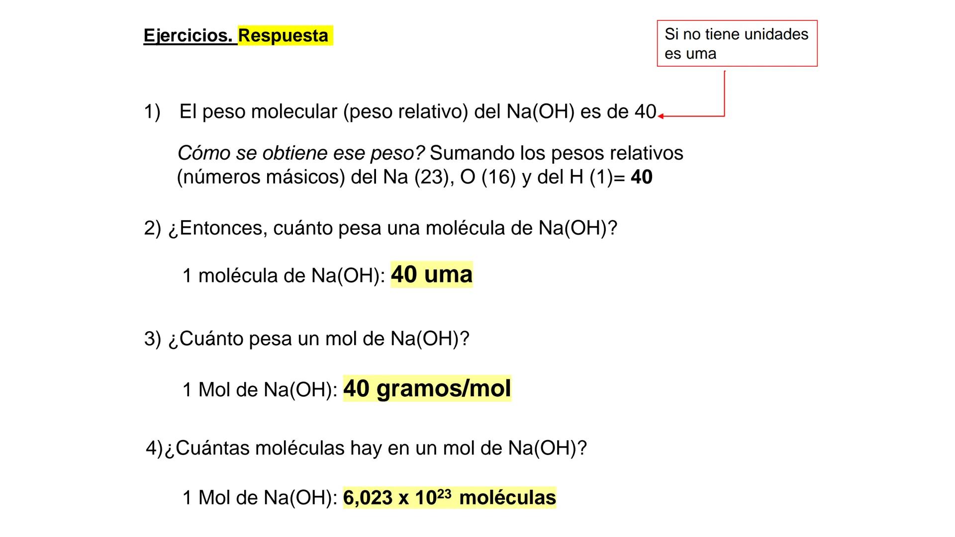 # Teórico-Práctico N° 2
Peso atómico. Peso relativo.
Concepto de mol. Masa molar.
Reacciones químicas. Equilibrio químico.
Estequiometría.