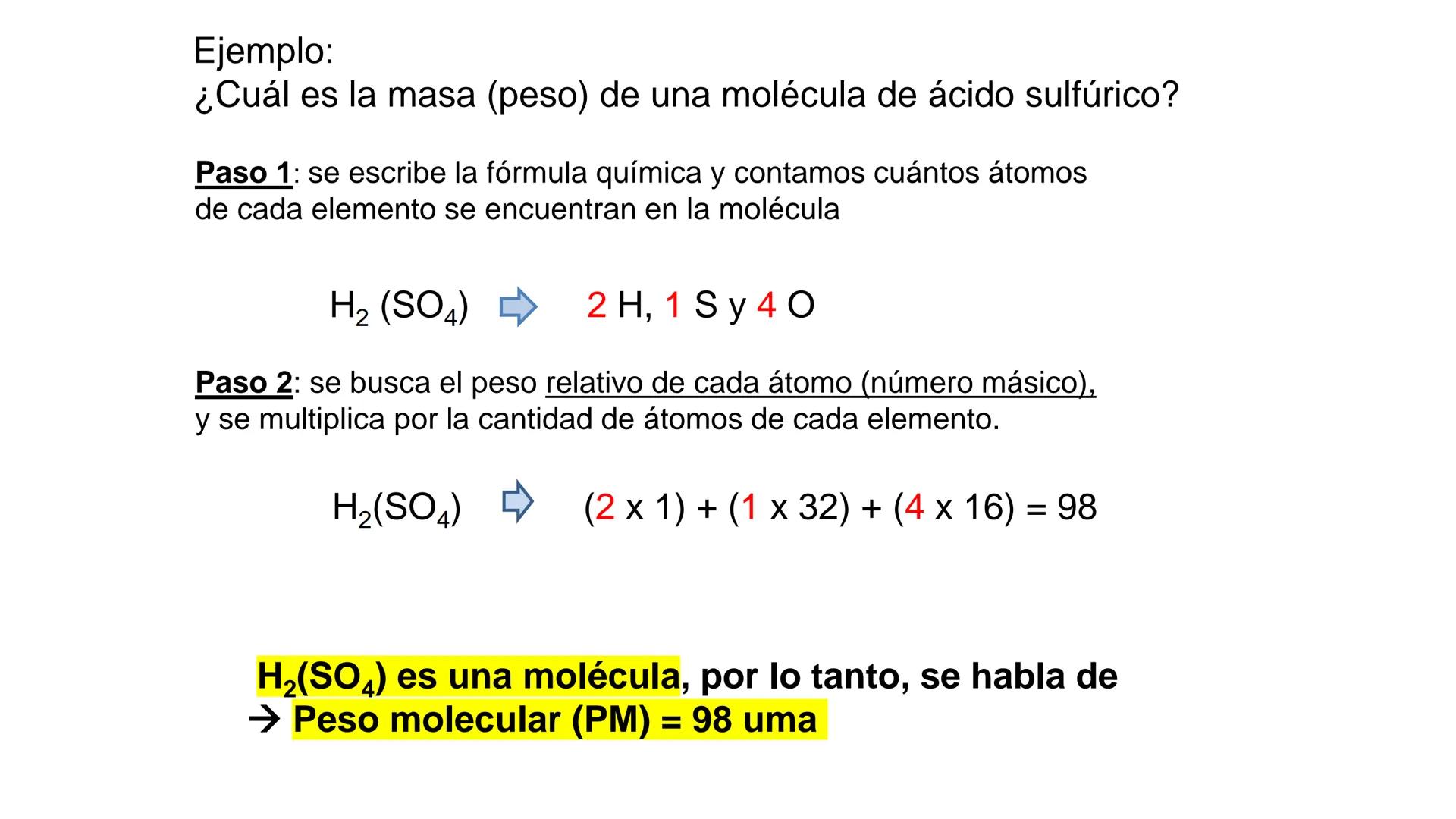 # Teórico-Práctico N° 2
Peso atómico. Peso relativo.
Concepto de mol. Masa molar.
Reacciones químicas. Equilibrio químico.
Estequiometría.