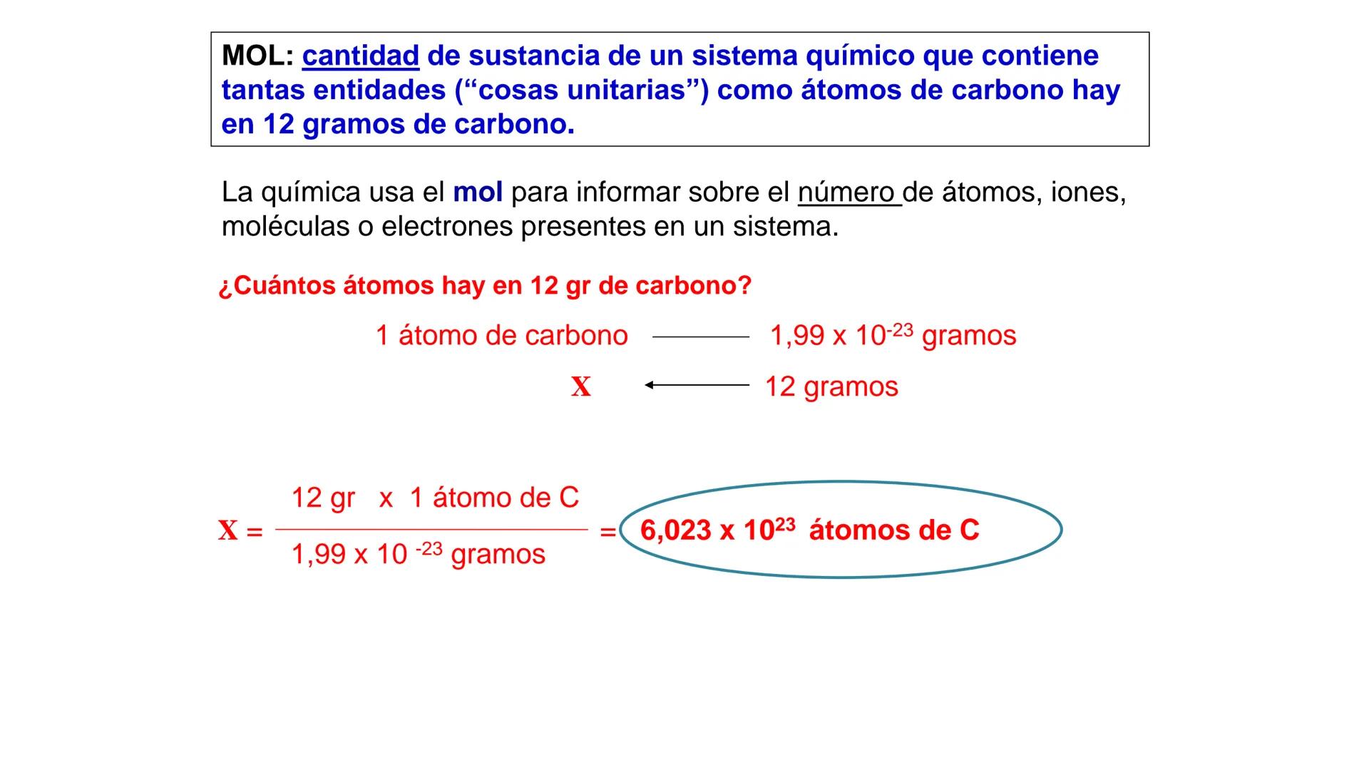 # Teórico-Práctico N° 2
Peso atómico. Peso relativo.
Concepto de mol. Masa molar.
Reacciones químicas. Equilibrio químico.
Estequiometría.