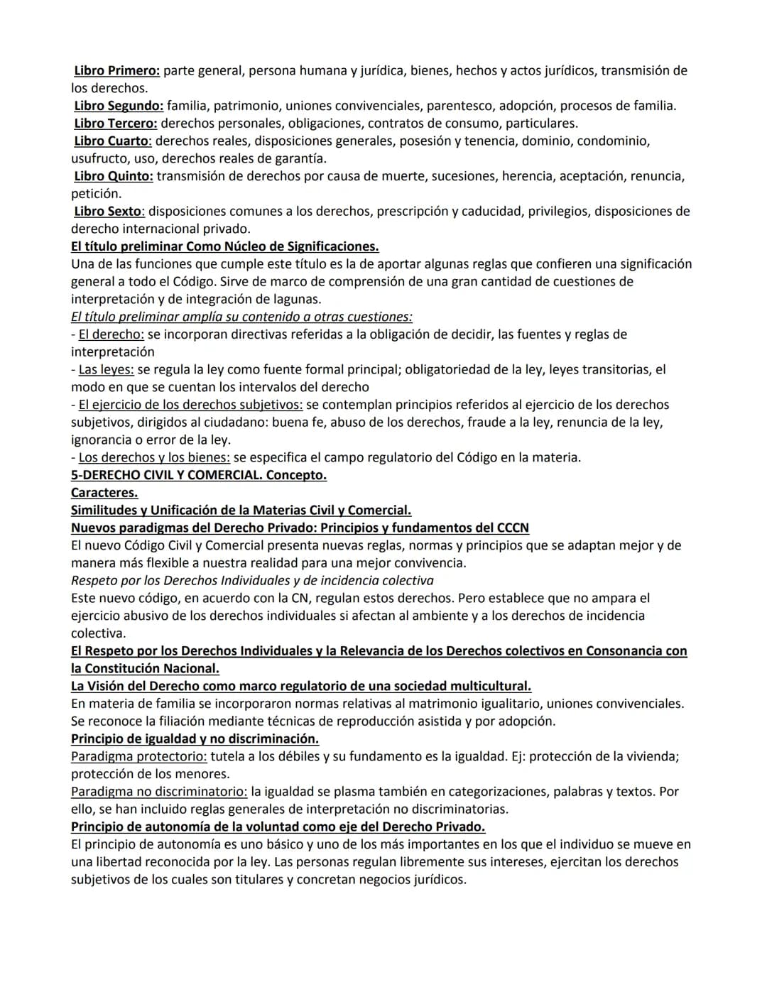 DERECHO PRIVADO I.
BOLILLA N°1 - EL DERECHO.
1-DERECHO EN GENERAL. Concepto:
El derecho es un conjunto de normas constituidas por normas