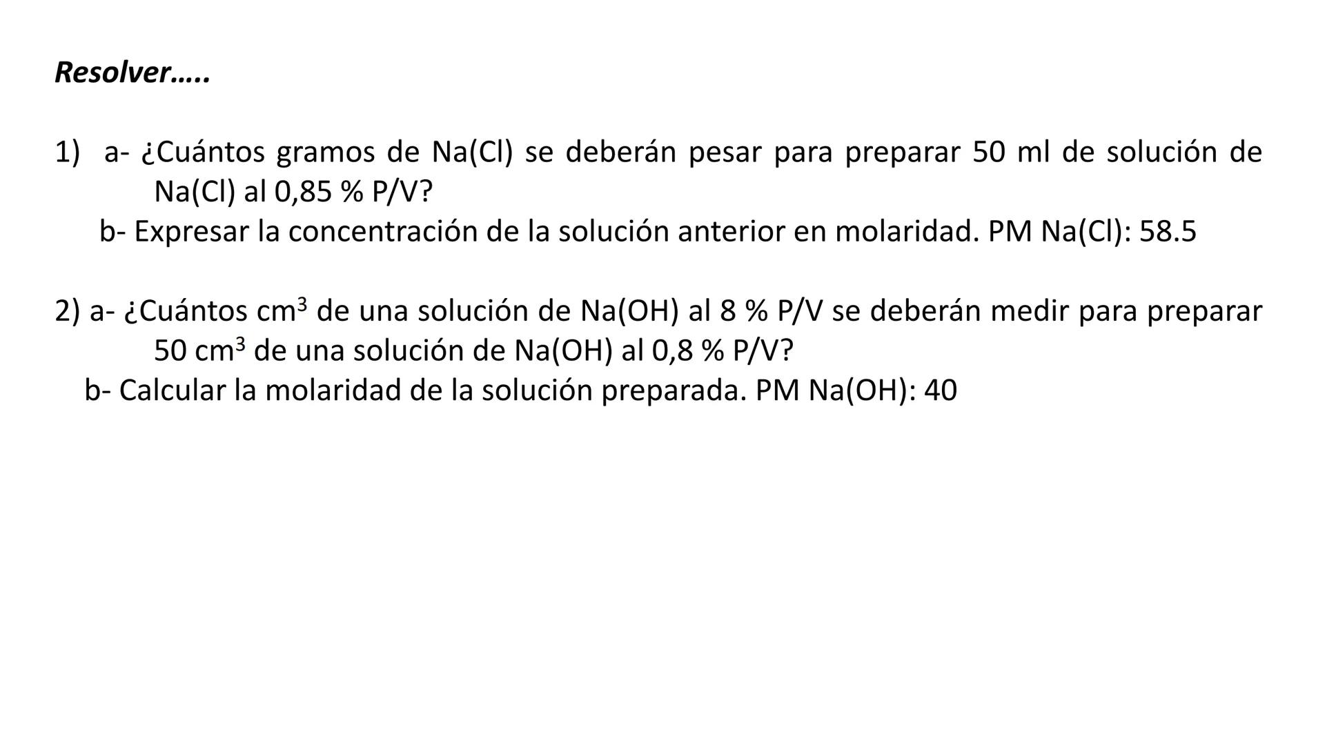 --- OCR Start ---
IVERSIDAD NACION
INN
DE ROSARIO
Teórico-Práctico N°3
Soluciones
Química Biológica I
CIENCIAS VETERI
FACULTAD DE
UNR
AS
---